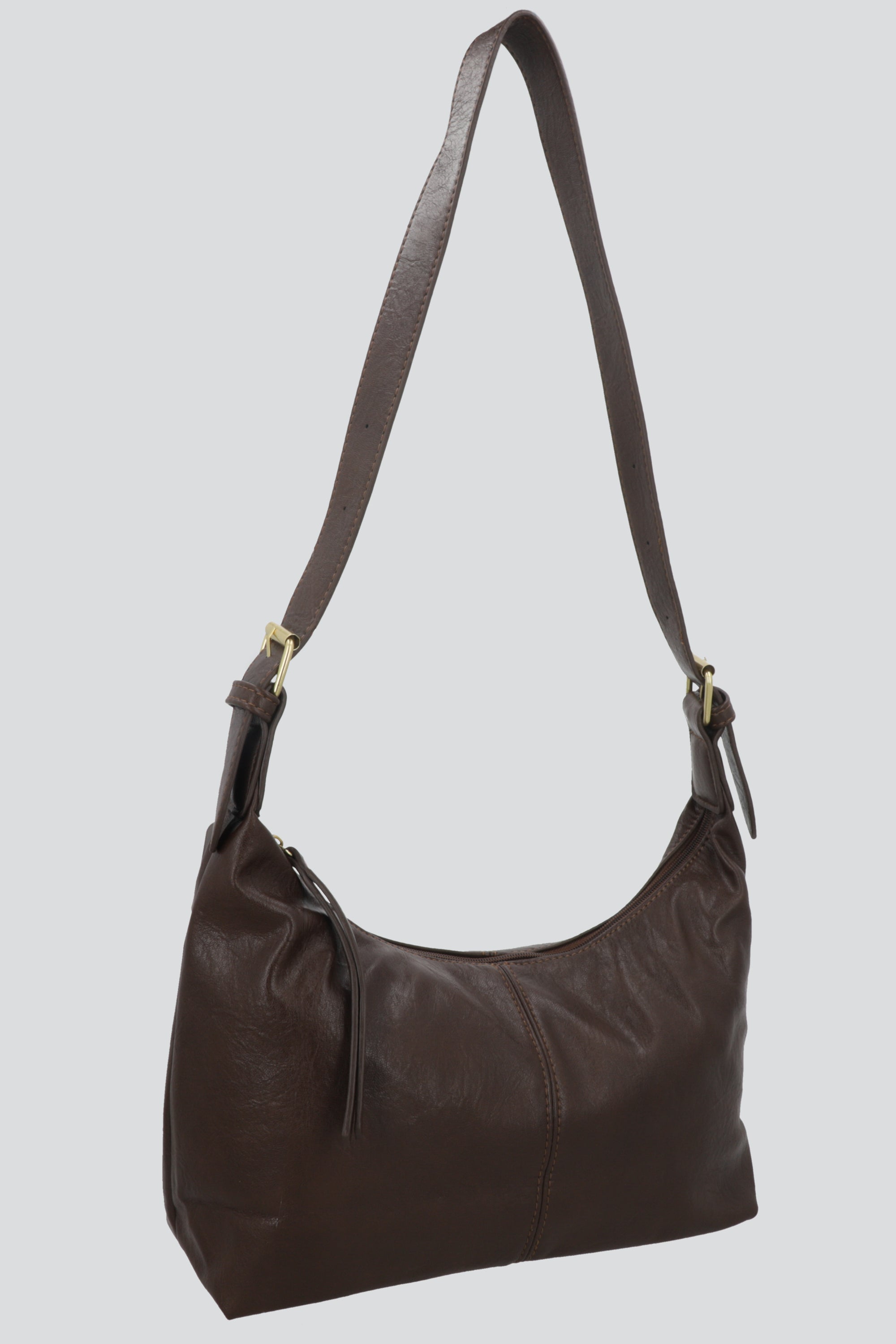 Bolsa hobo suave CAFE