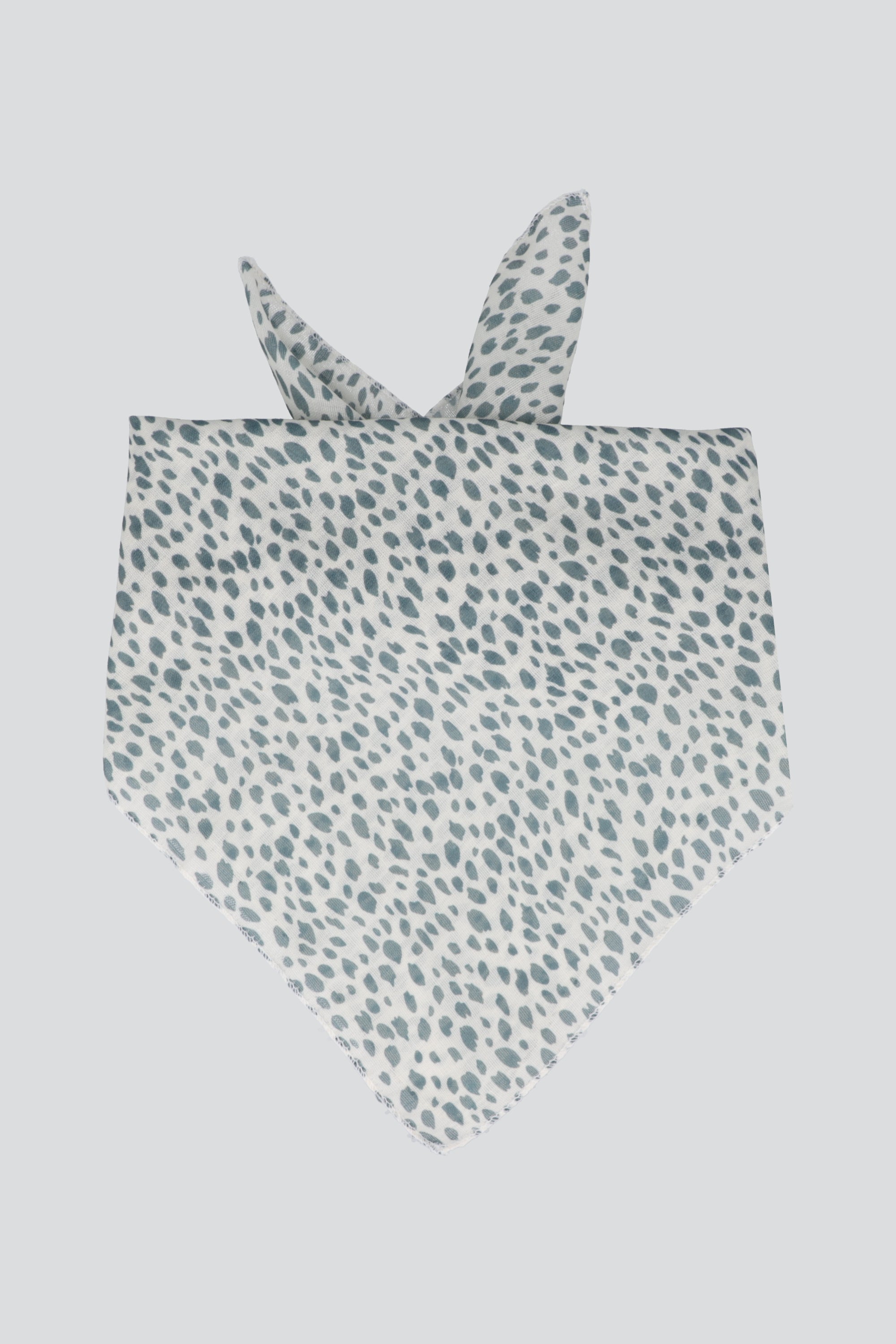 Pañuelo animal print puntos BLANCO