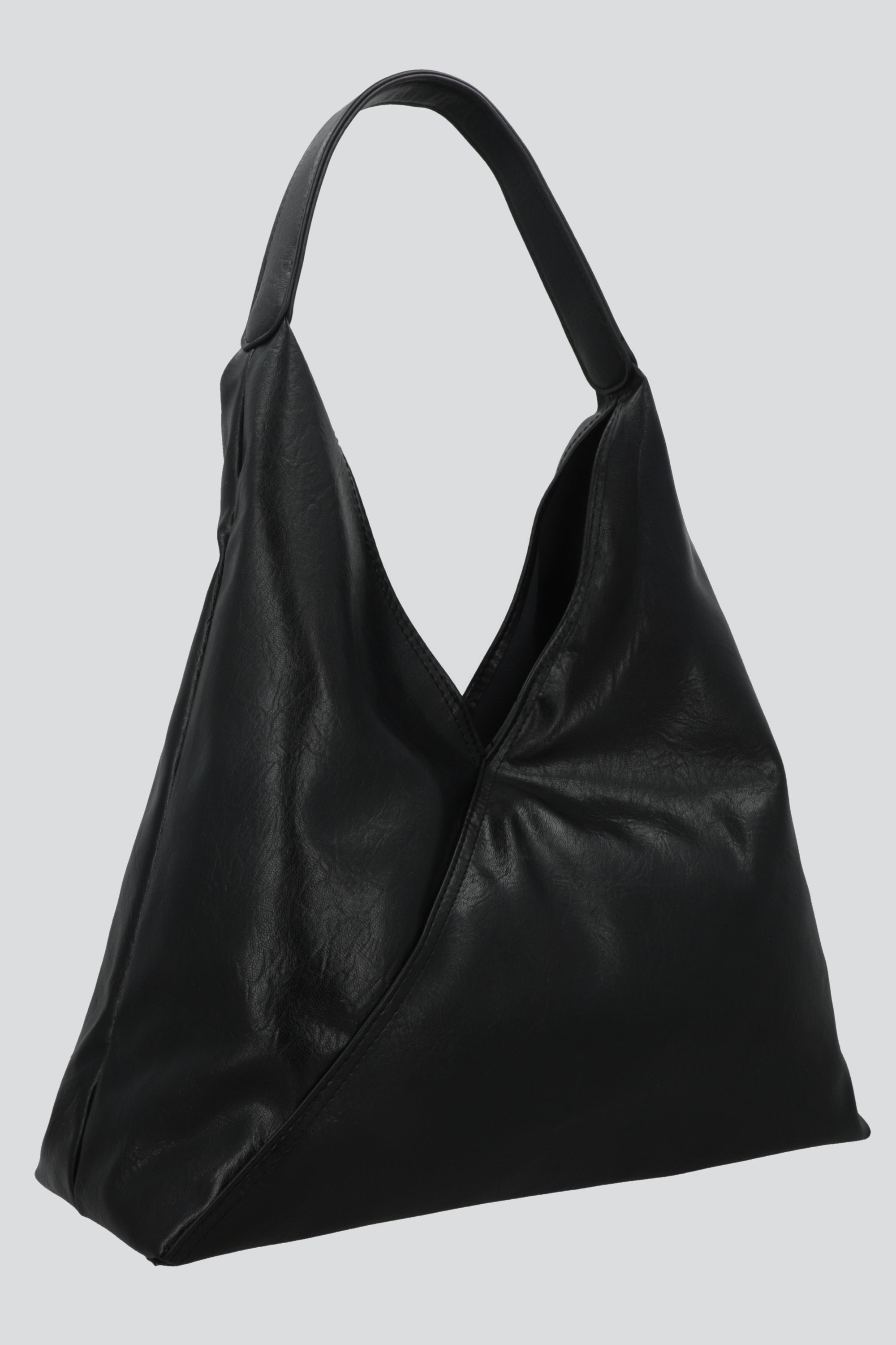 Bolsa slouchy diagonal NEGRO