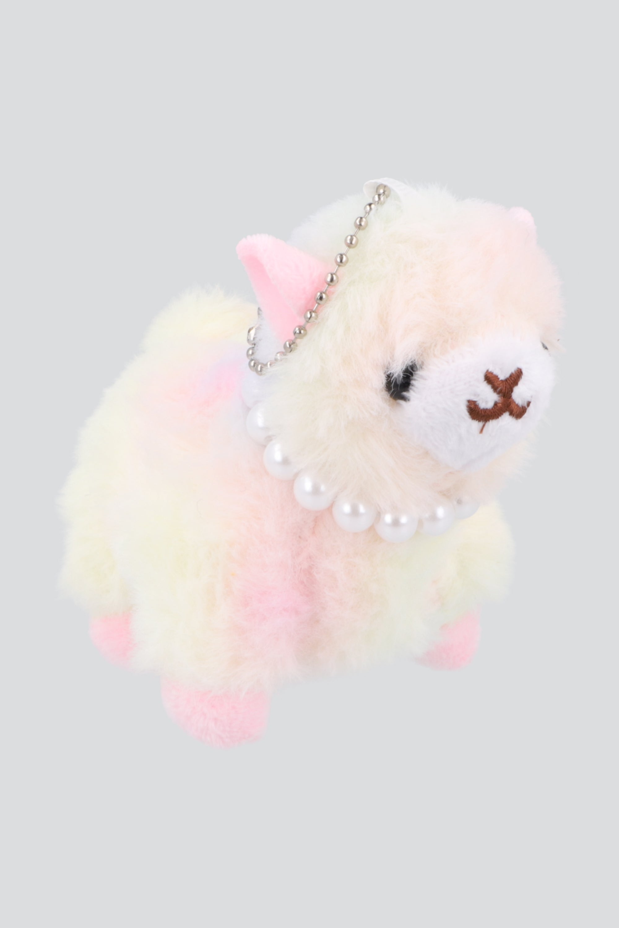 Llavero llama collar MULTICOLOR