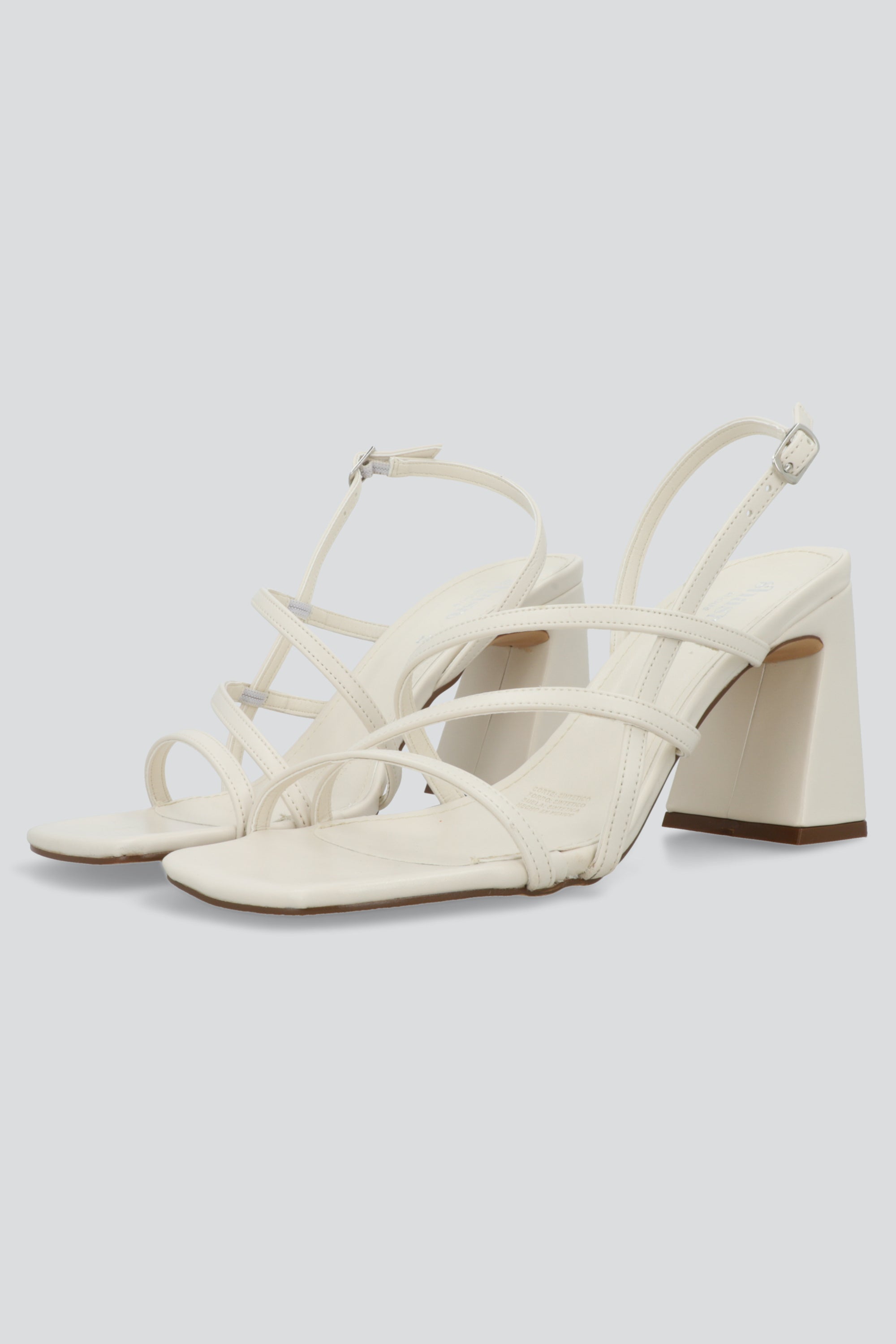 Tacon sencillo tiras entrelazadas HUESO