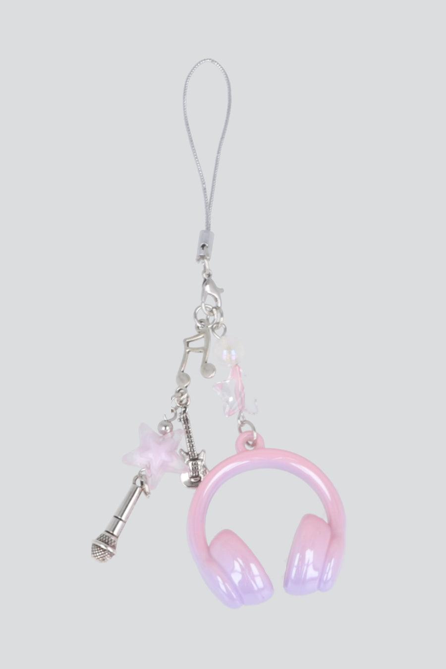 Cel charm headphones microfono