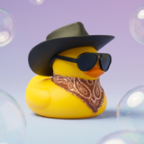 Patito vaquero decorativo