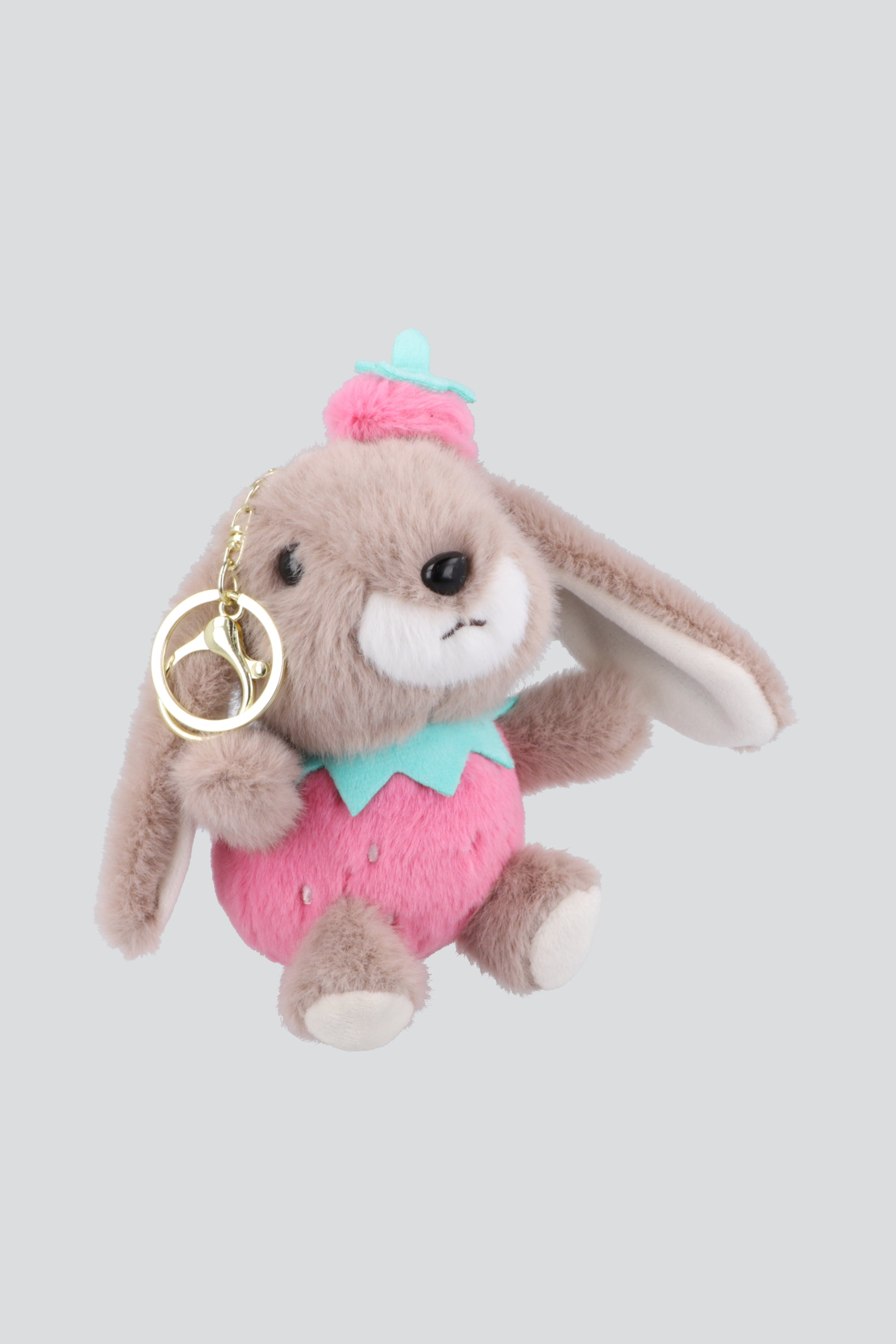 Llavero conejo fresa ROSA