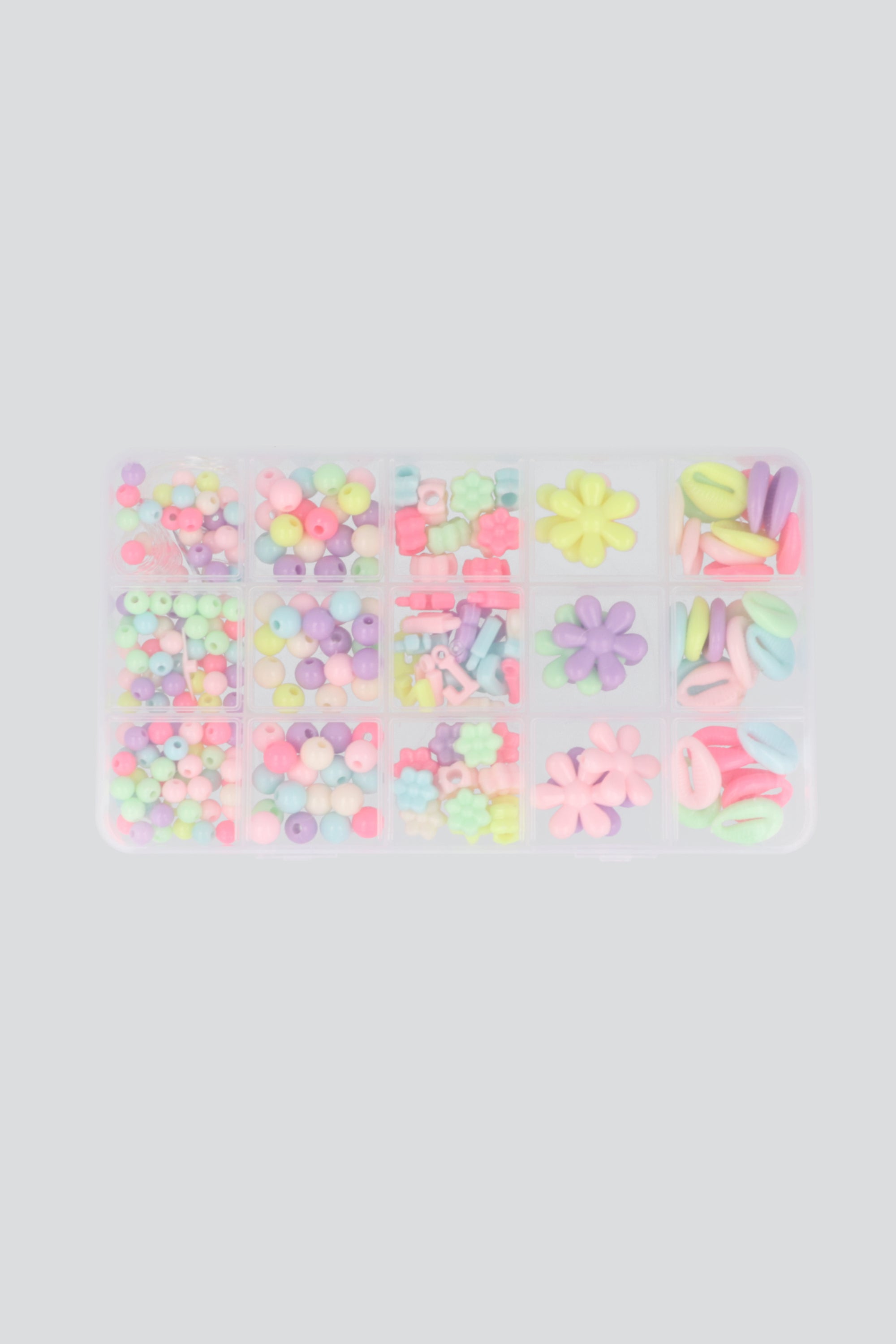 Set cuentas y conchas MULTICOLOR