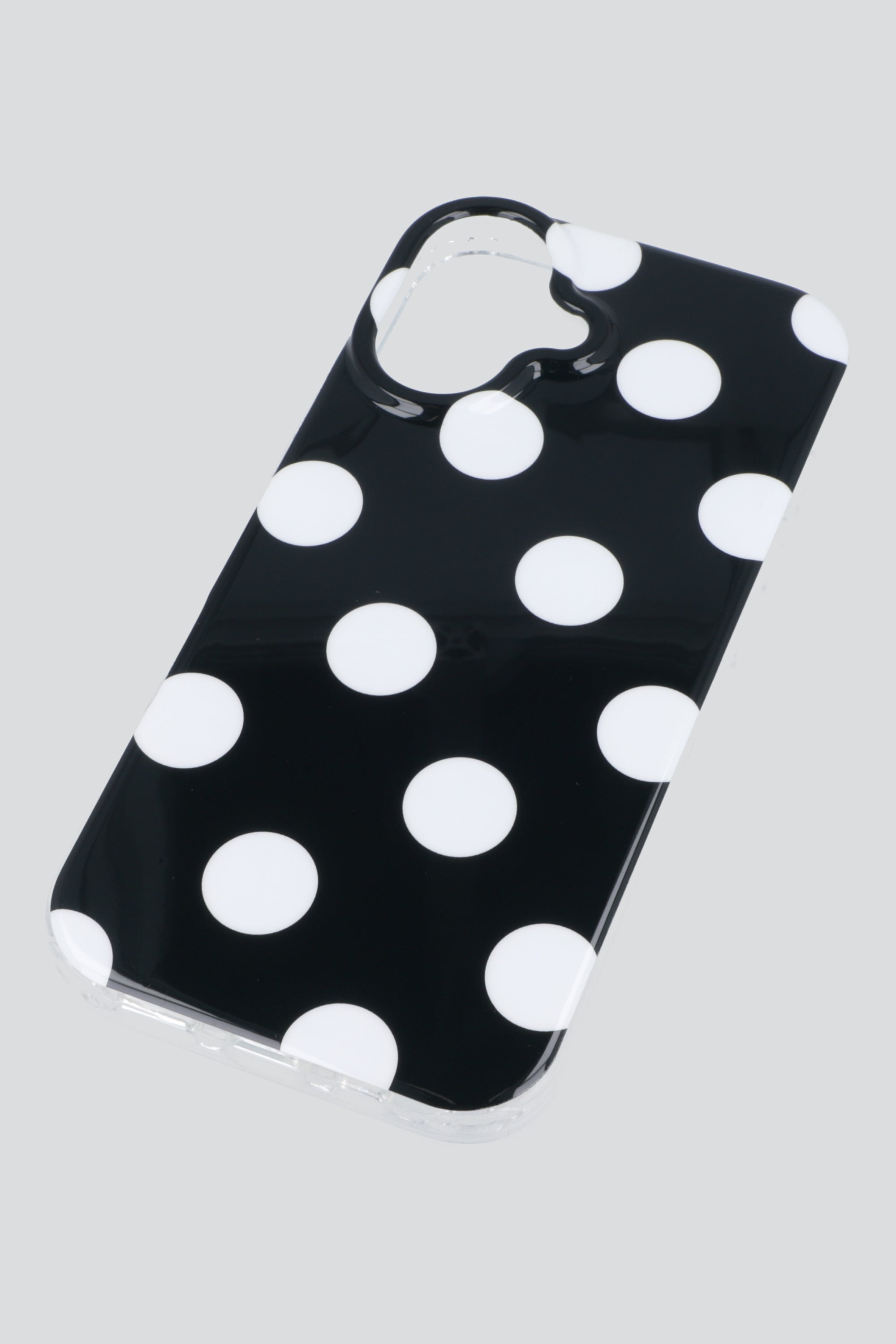 Funda iphone 17 polkas BLANCO