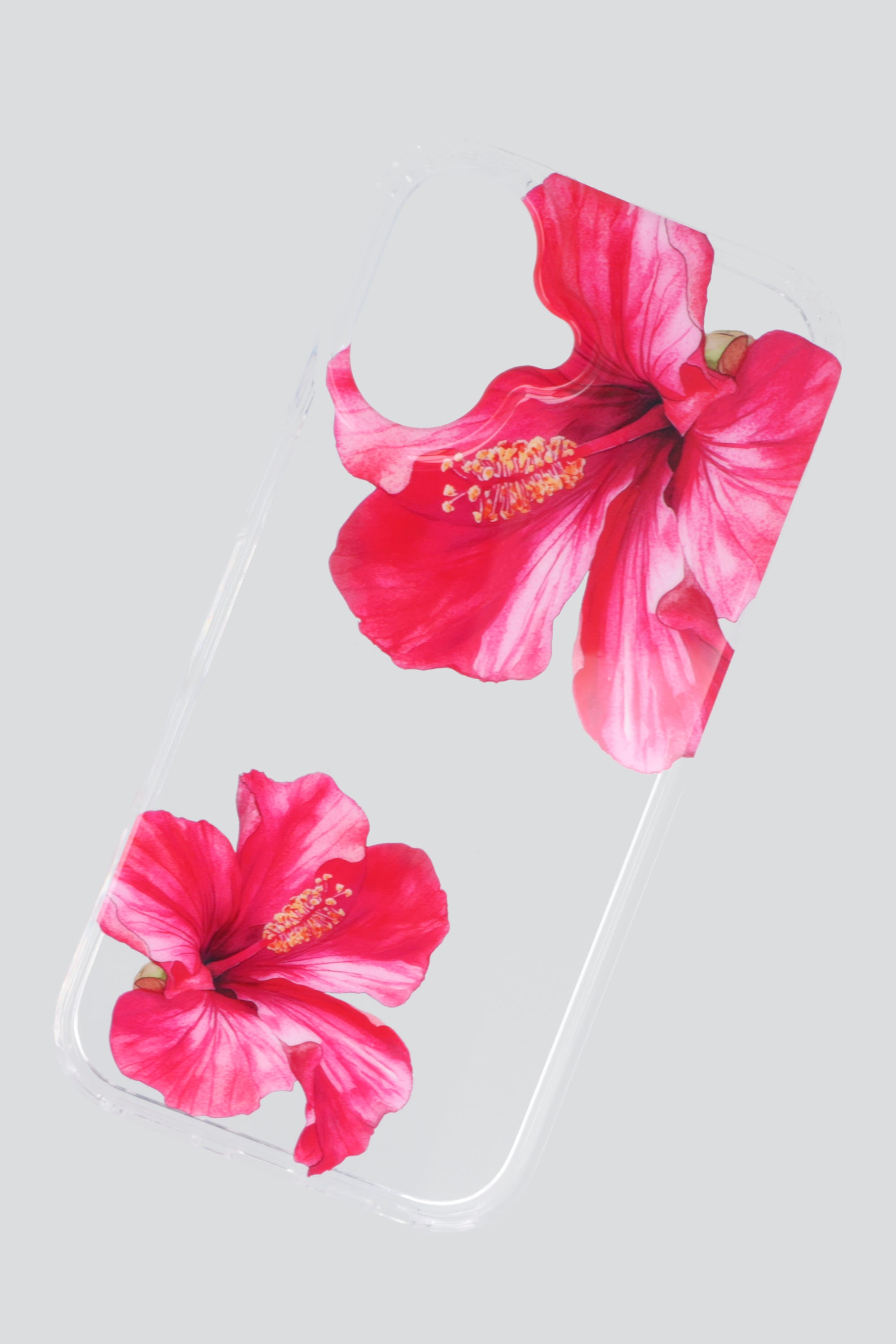 Funda iphone 17 hibiscus ROJO