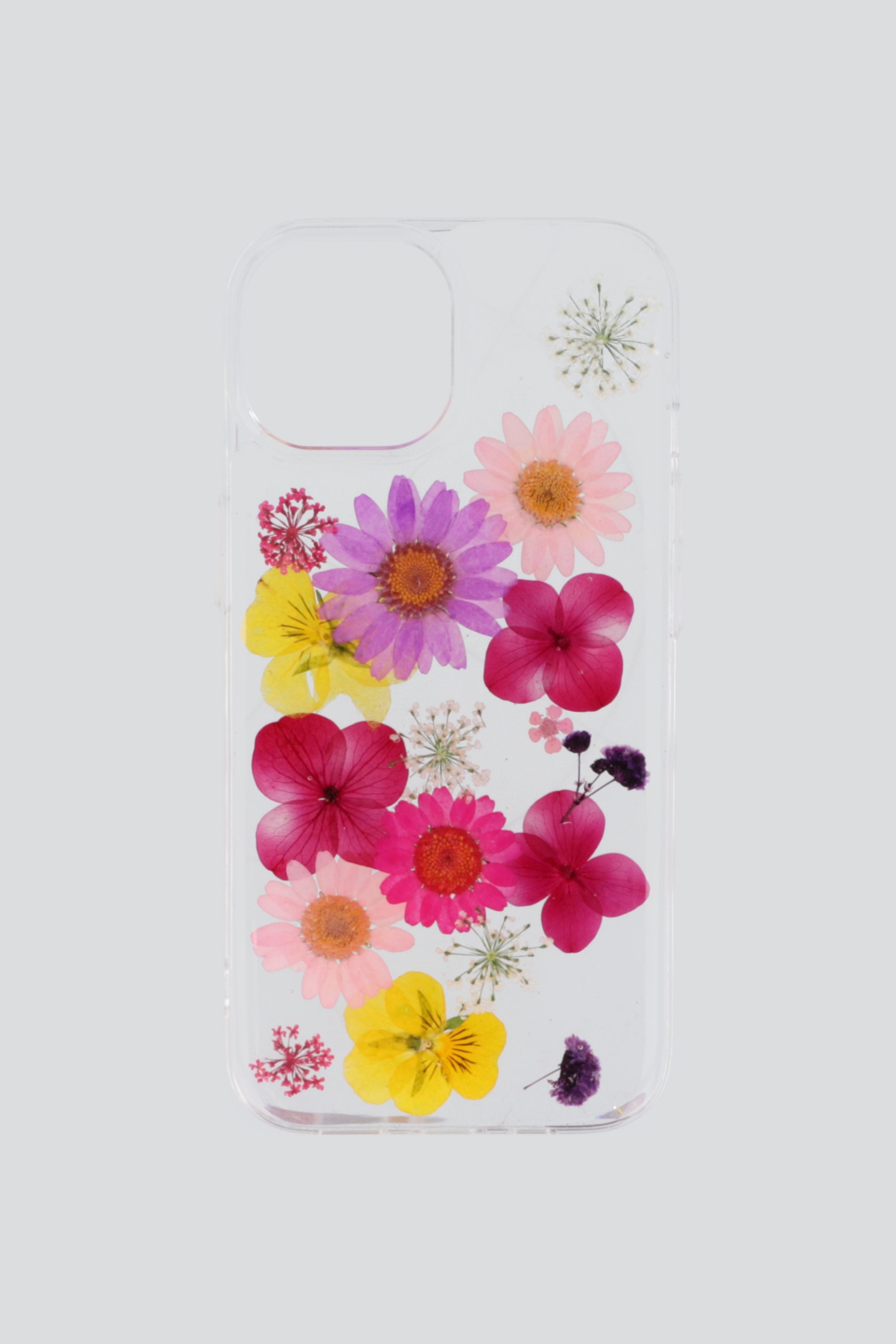 Funda iphone 15 flores multi encapsuladas MULTICOLOR