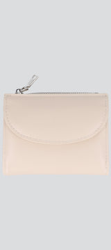Cartera tapa media luna