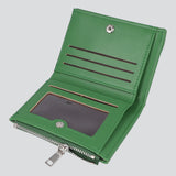 Cartera tapa media luna