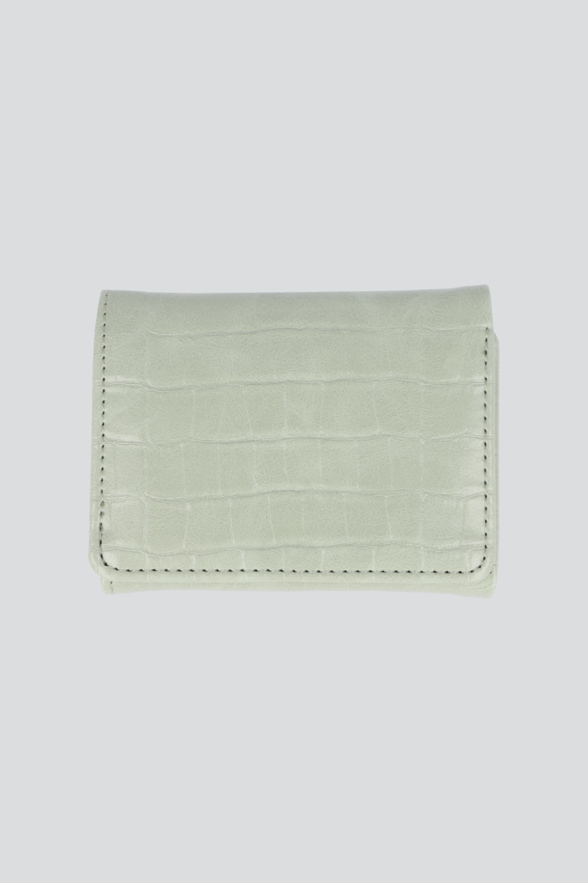 Cartera croco pastel