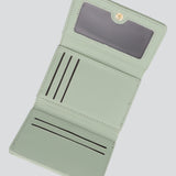 Cartera croco pastel
