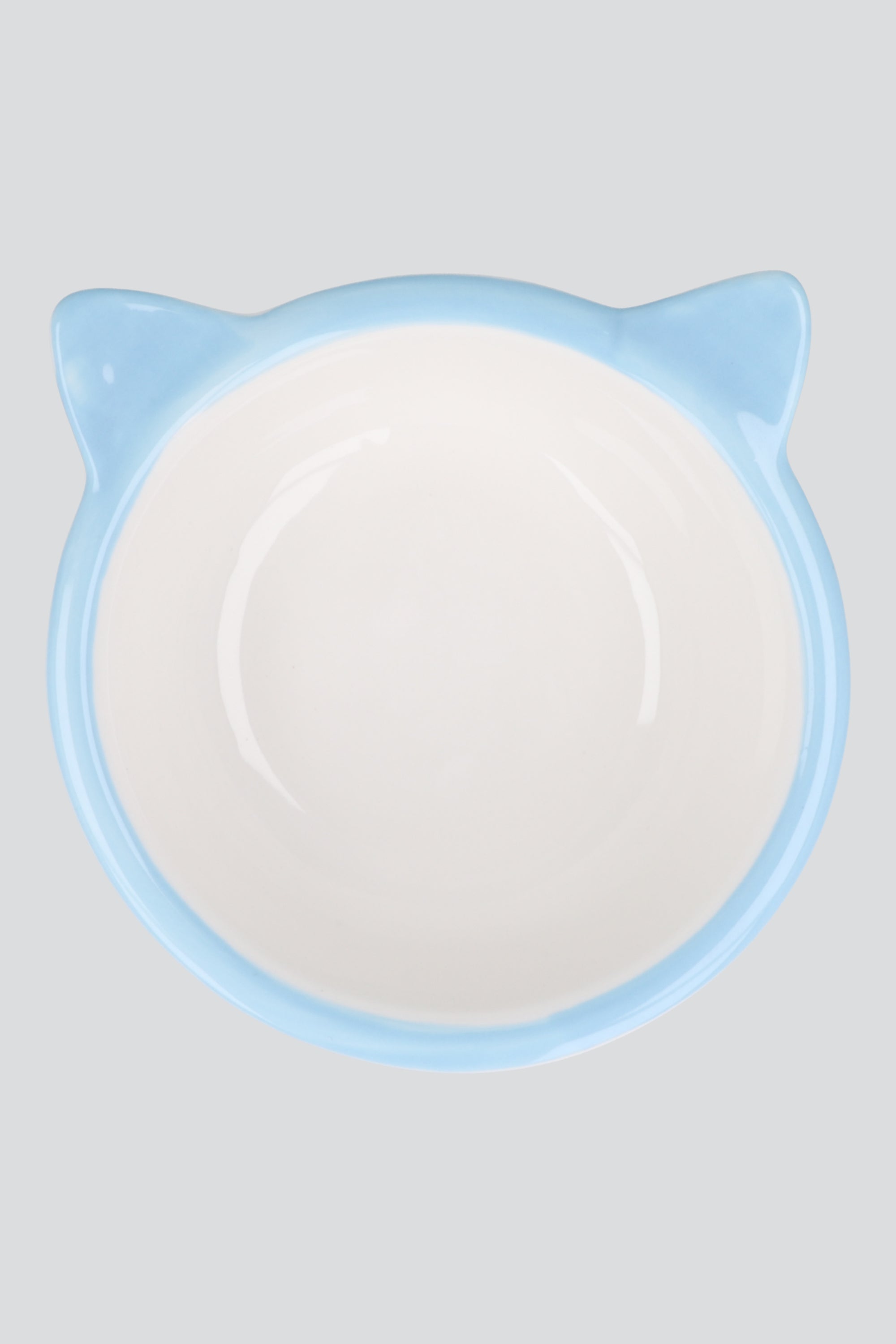 Plato mascota orejitas AZUL