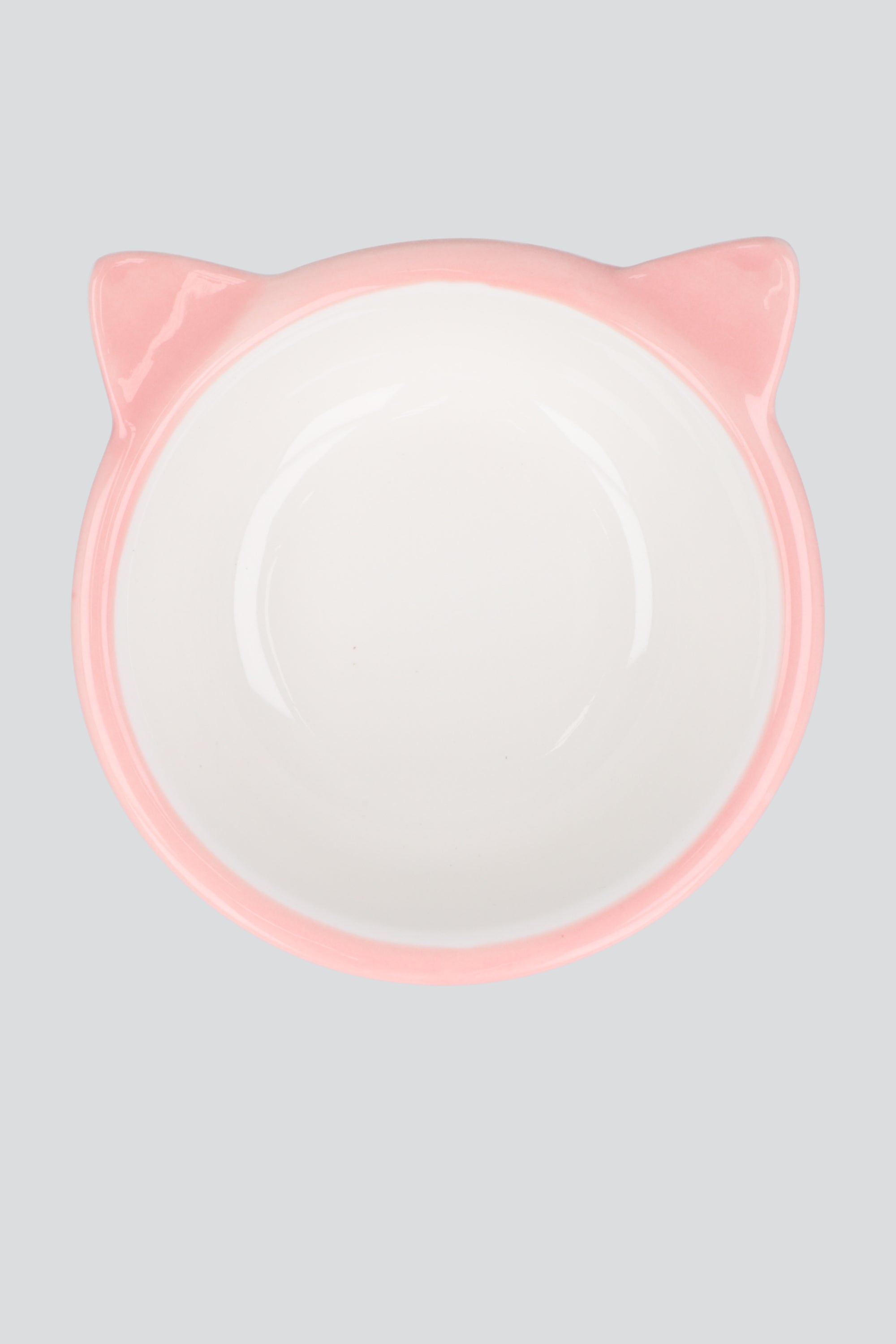 Plato mascota orejitas ROSA