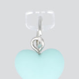 Cel charm corazón lightning