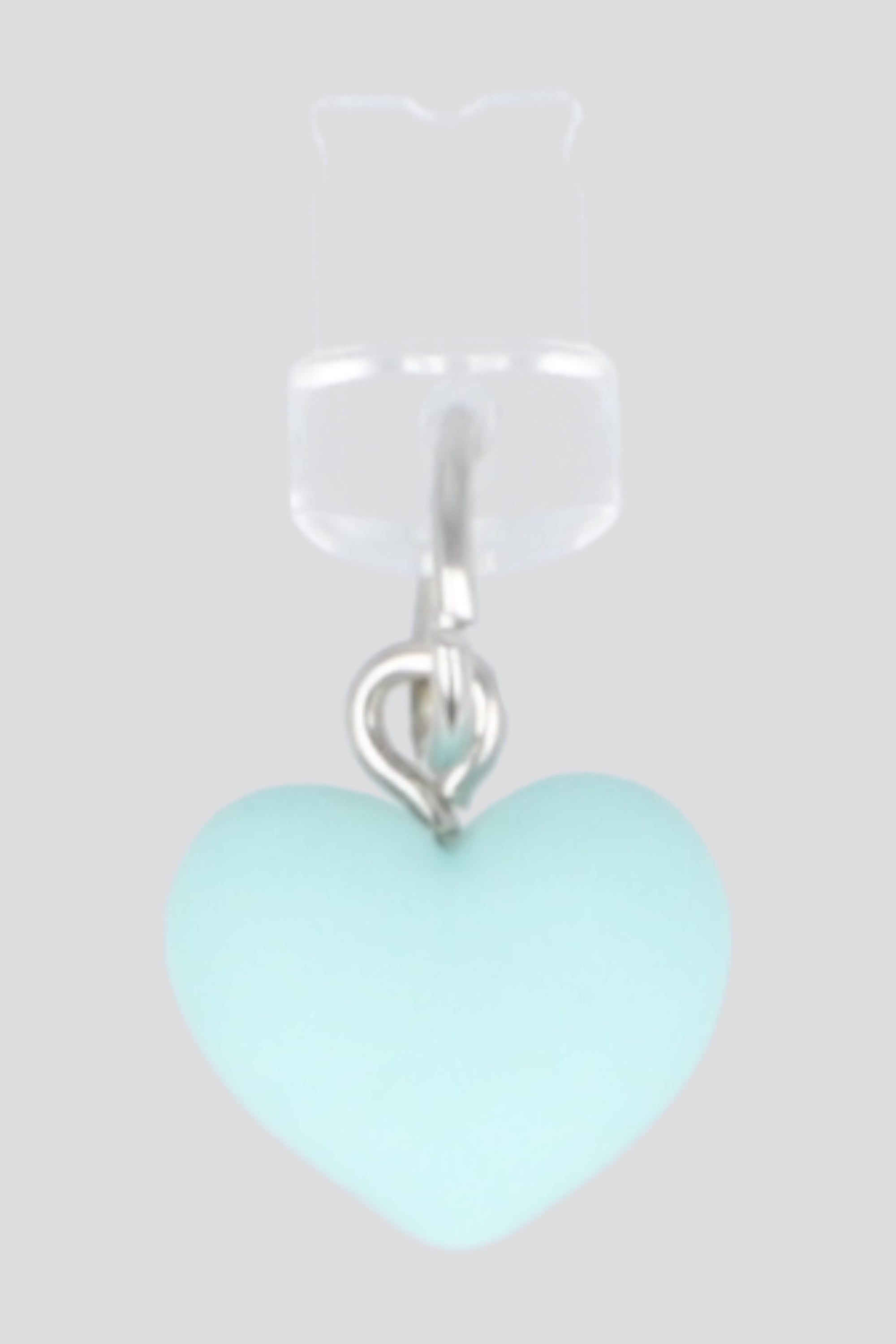 Cel charm corazón lightning