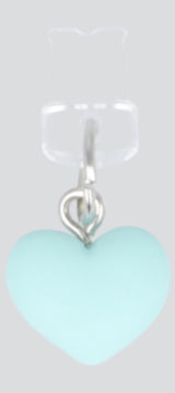 Cel charm corazón lightning