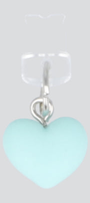 Cel charm corazón lightning