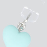 Cel charm corazón lightning