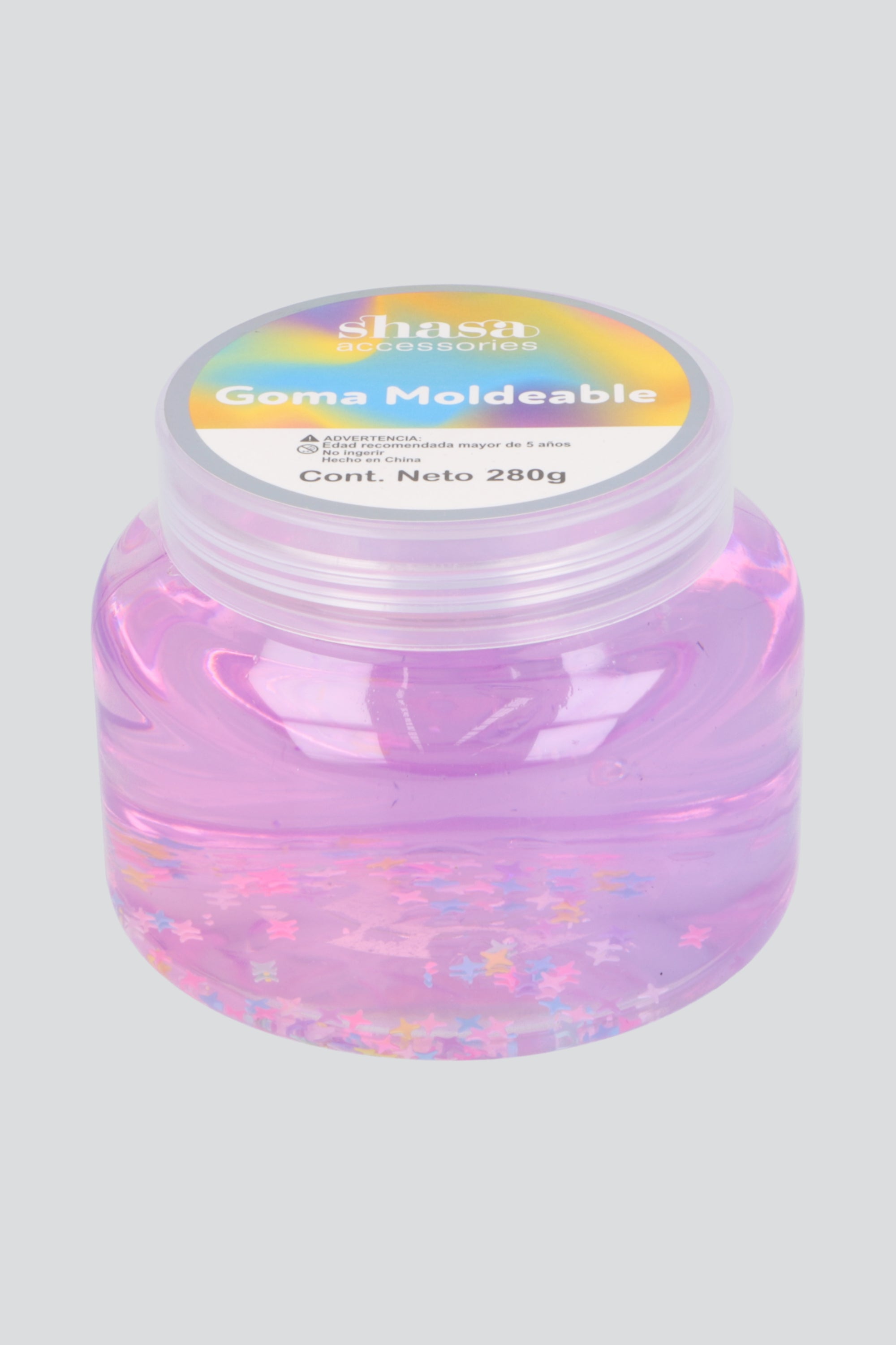 Slime bote glitter MORADO