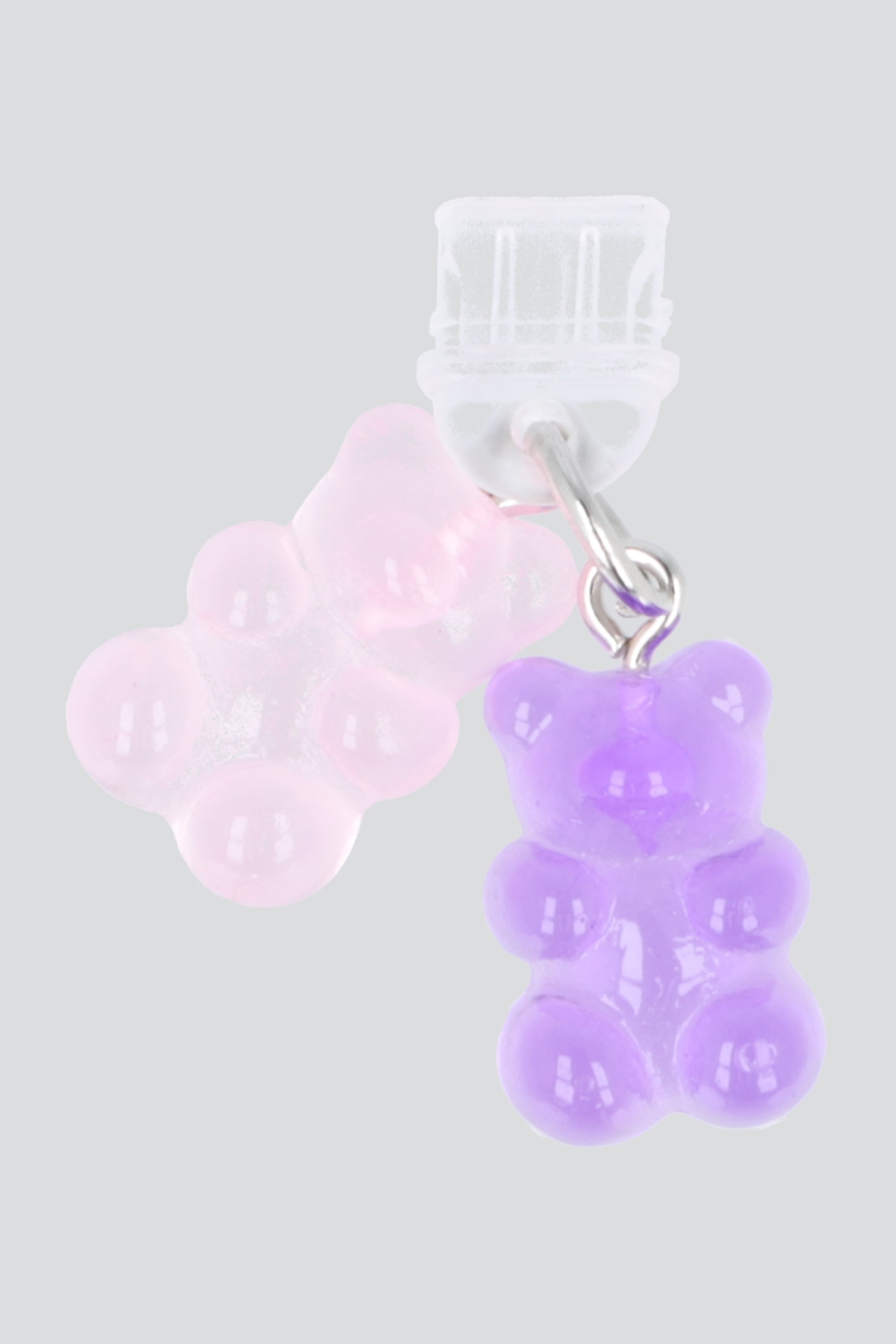 Cel charm gummy bears tipo c MORADO