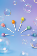 Set 6 marcatextos lollipop