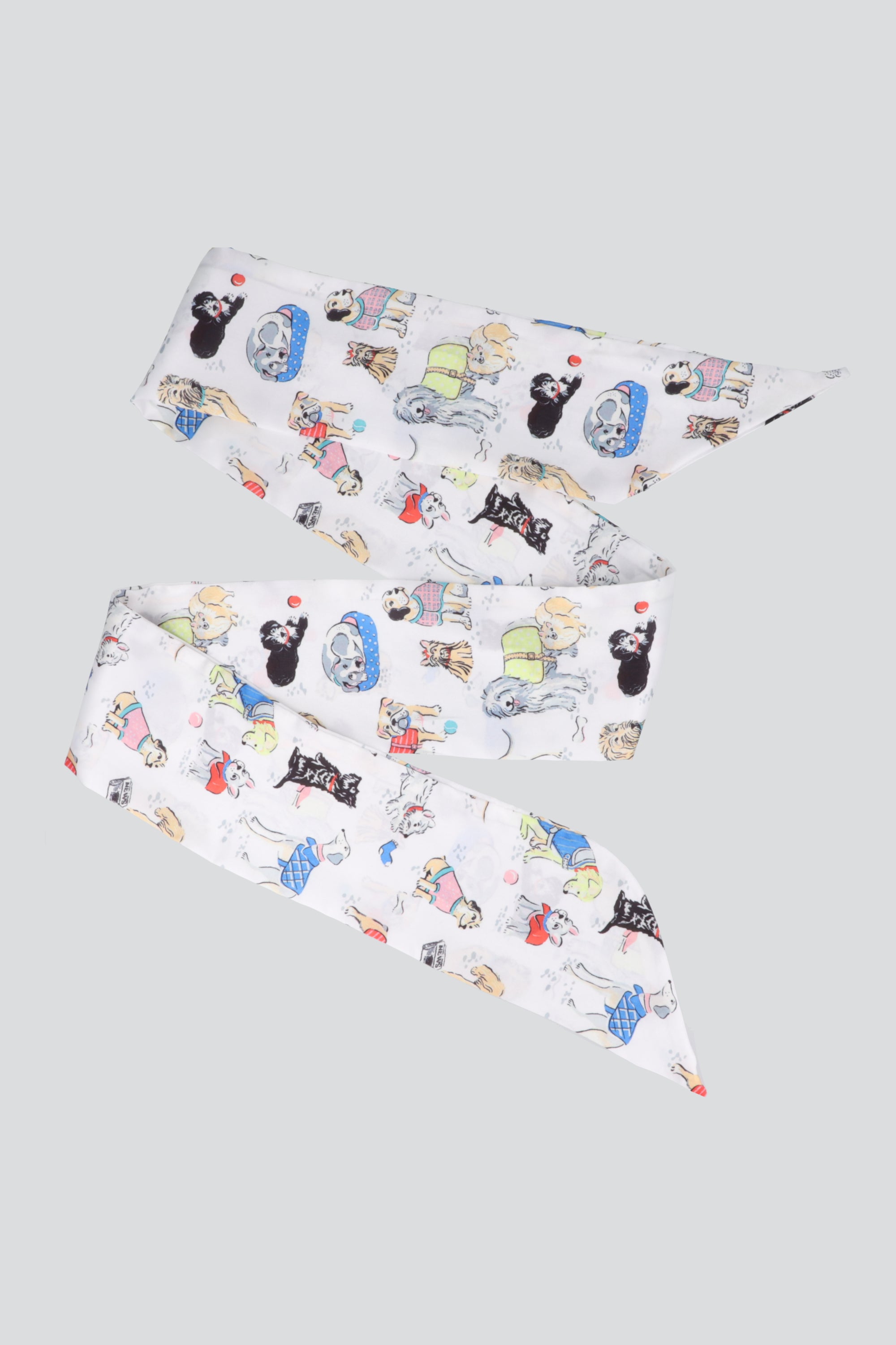 Pañuelo slim print gatitos MULTICOLOR