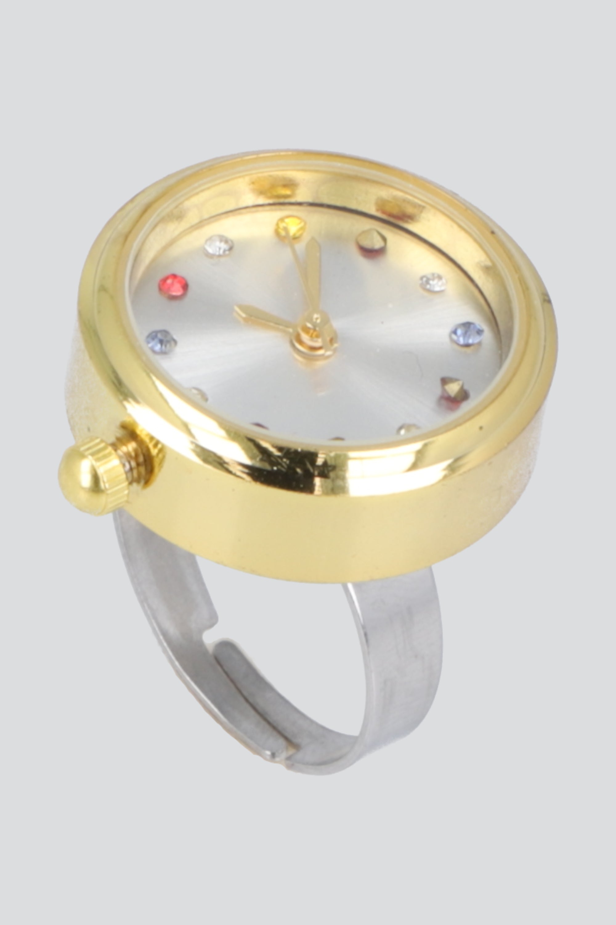 Anillo reloj detalle color ORO