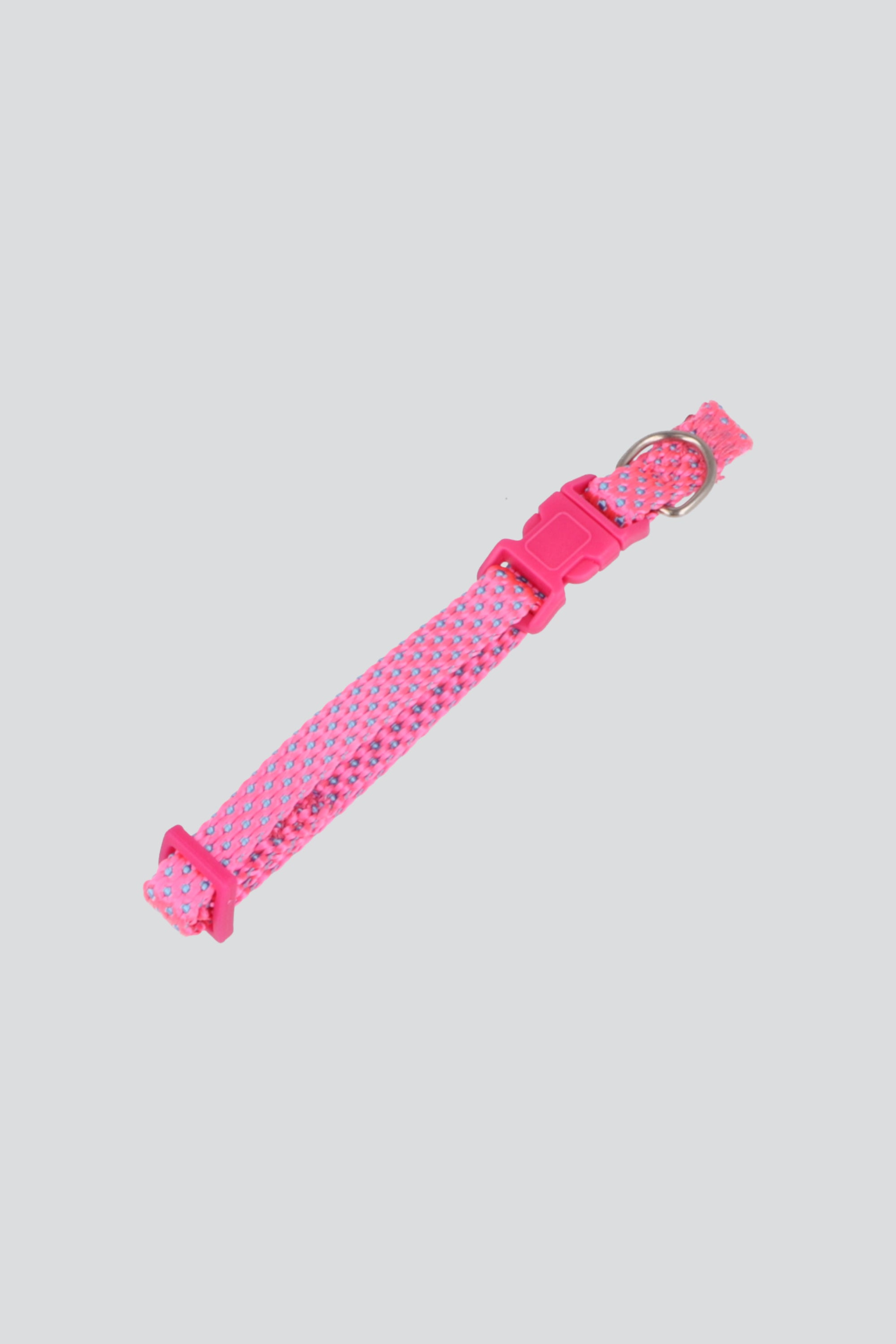 Collar mascota tejido neon ROSA