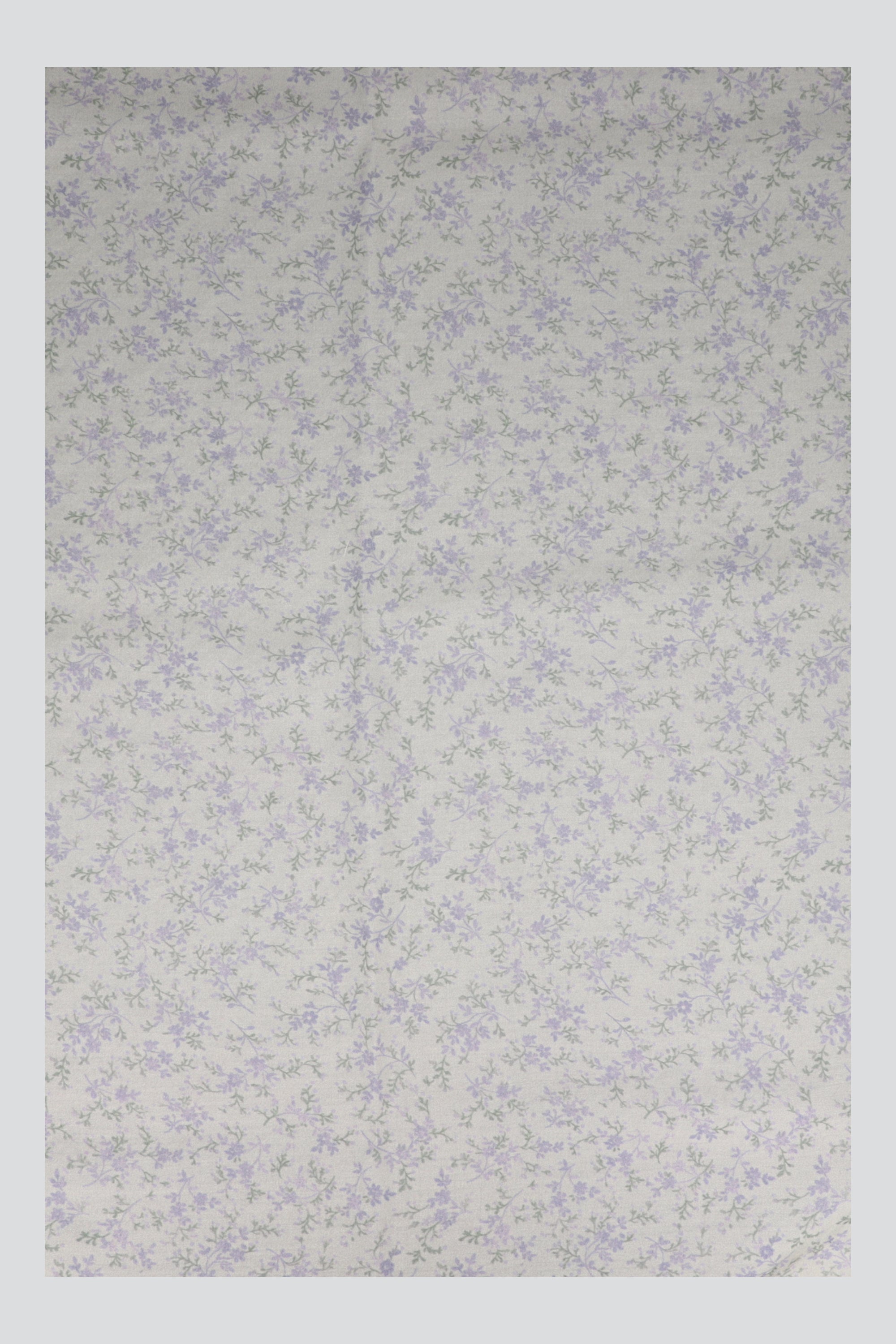 Pañuelo algodón mini flores BEIGE