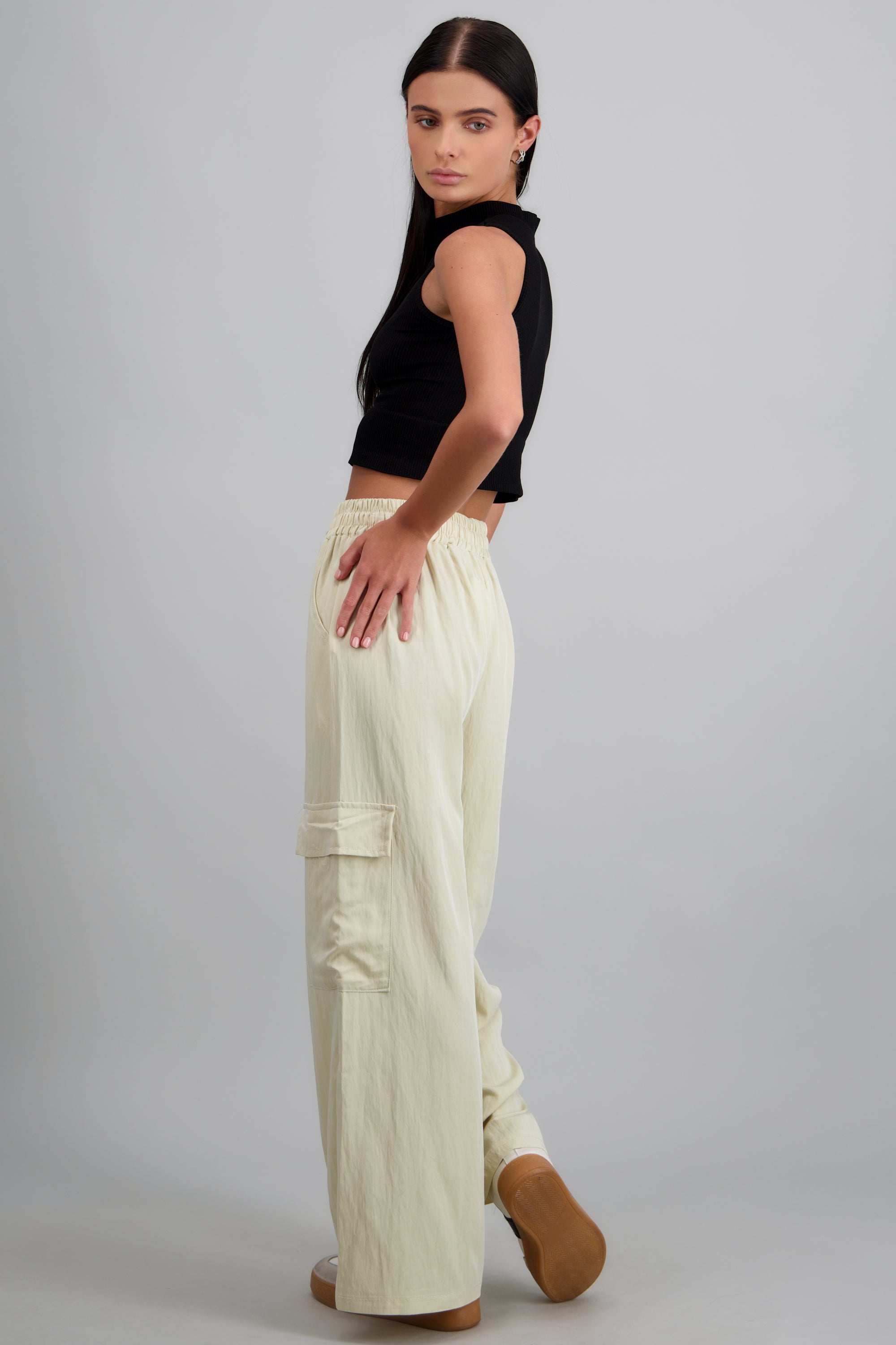 Pantalón cargo wide leg ARENA