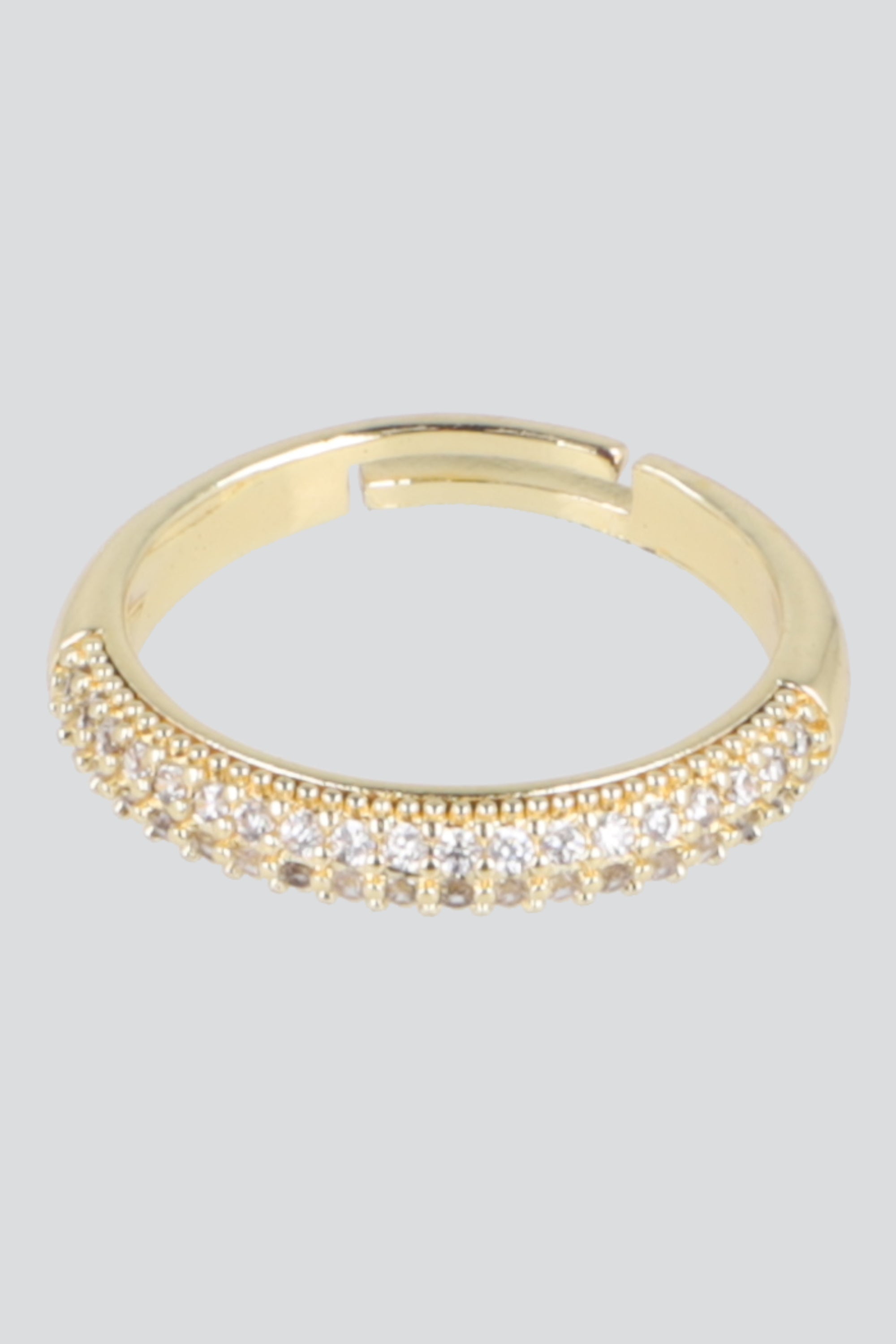ANILLO SENCILLO BRILLOS PQ ORO