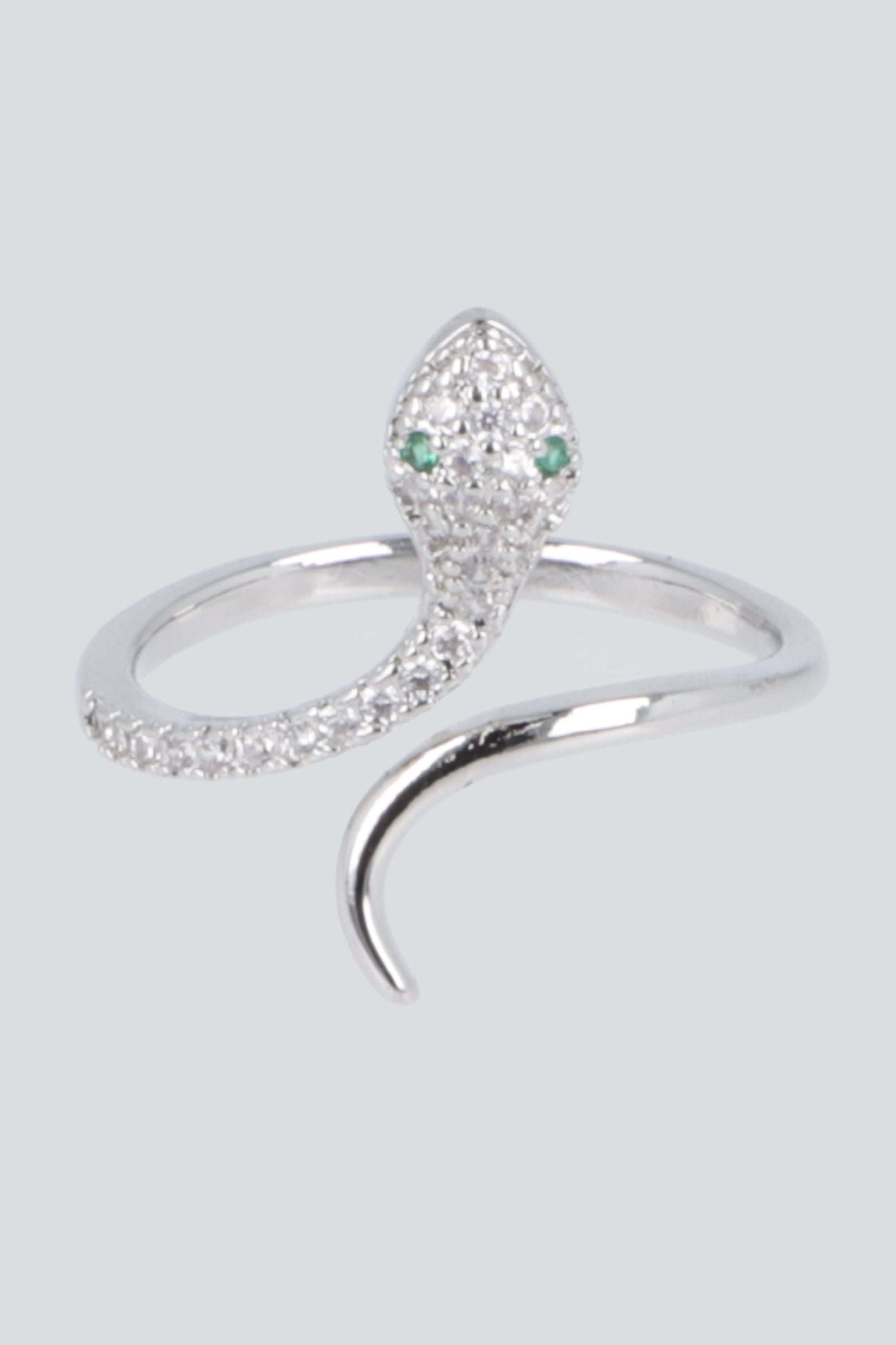 ANILLO SERPIENTE PQ PLATA