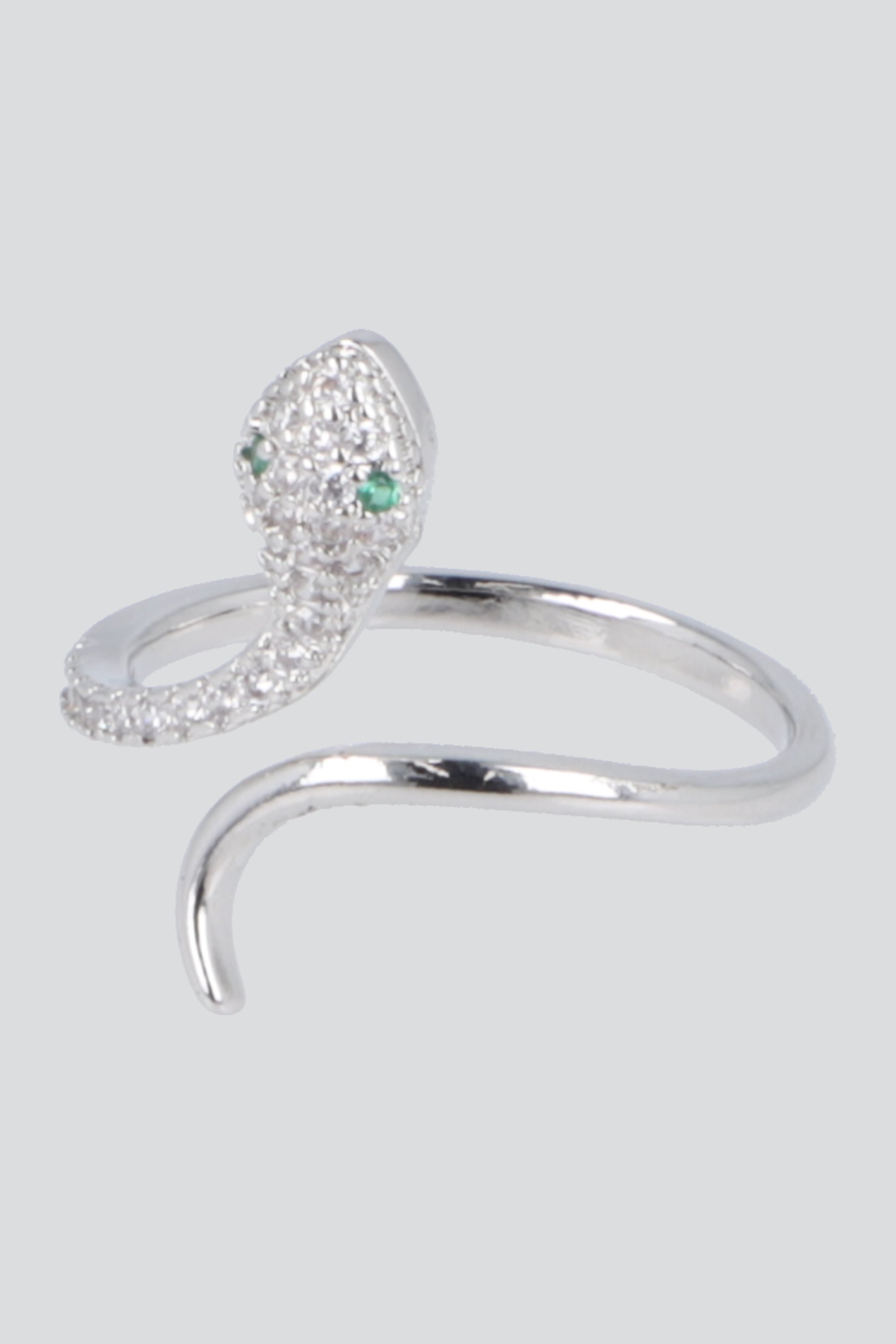 ANILLO SERPIENTE PQ PLATA