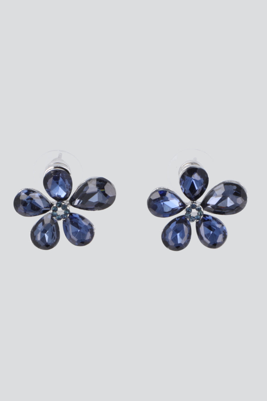 ARETES FLOR CRISTAL