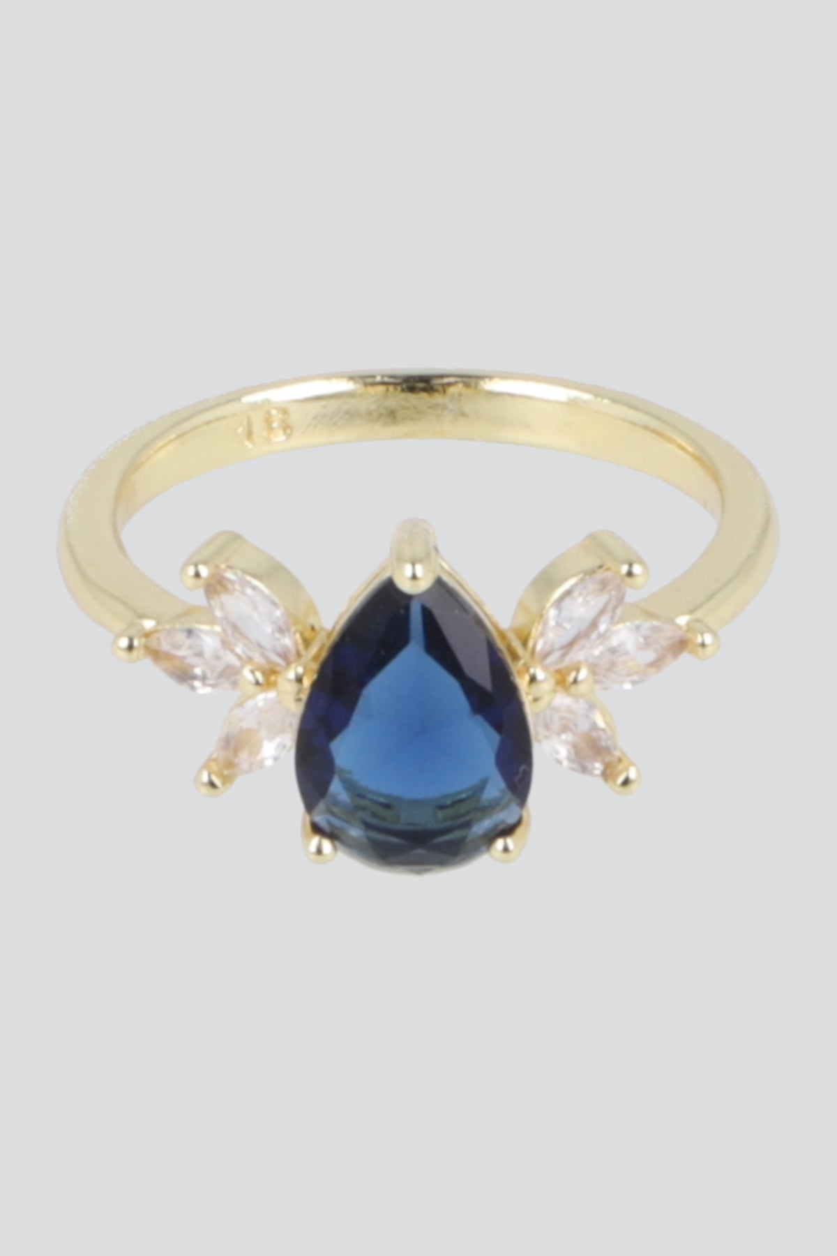ANILLO GOTA COLOR PQ ORO