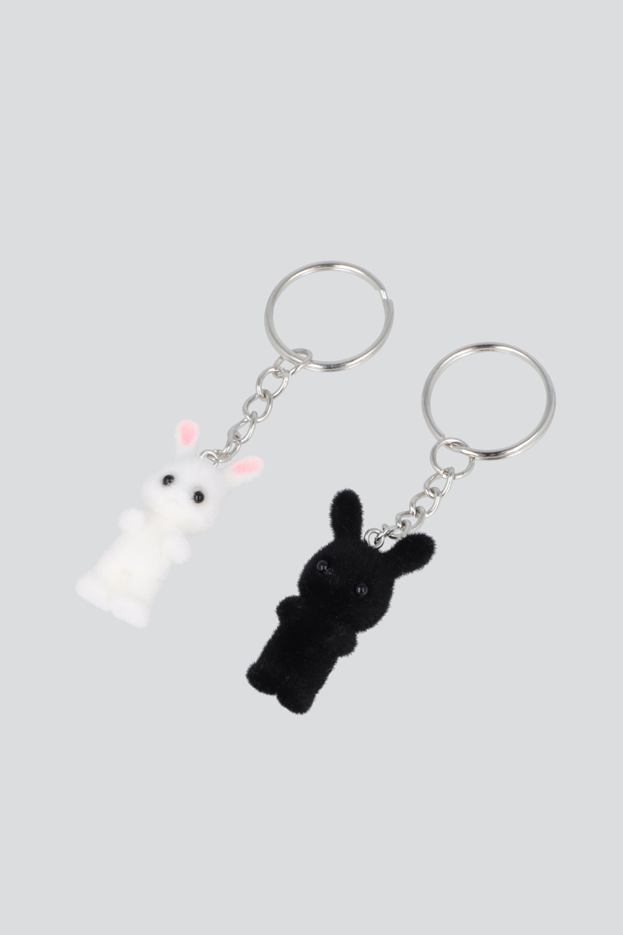Set llaveros conejito mini NEGRO