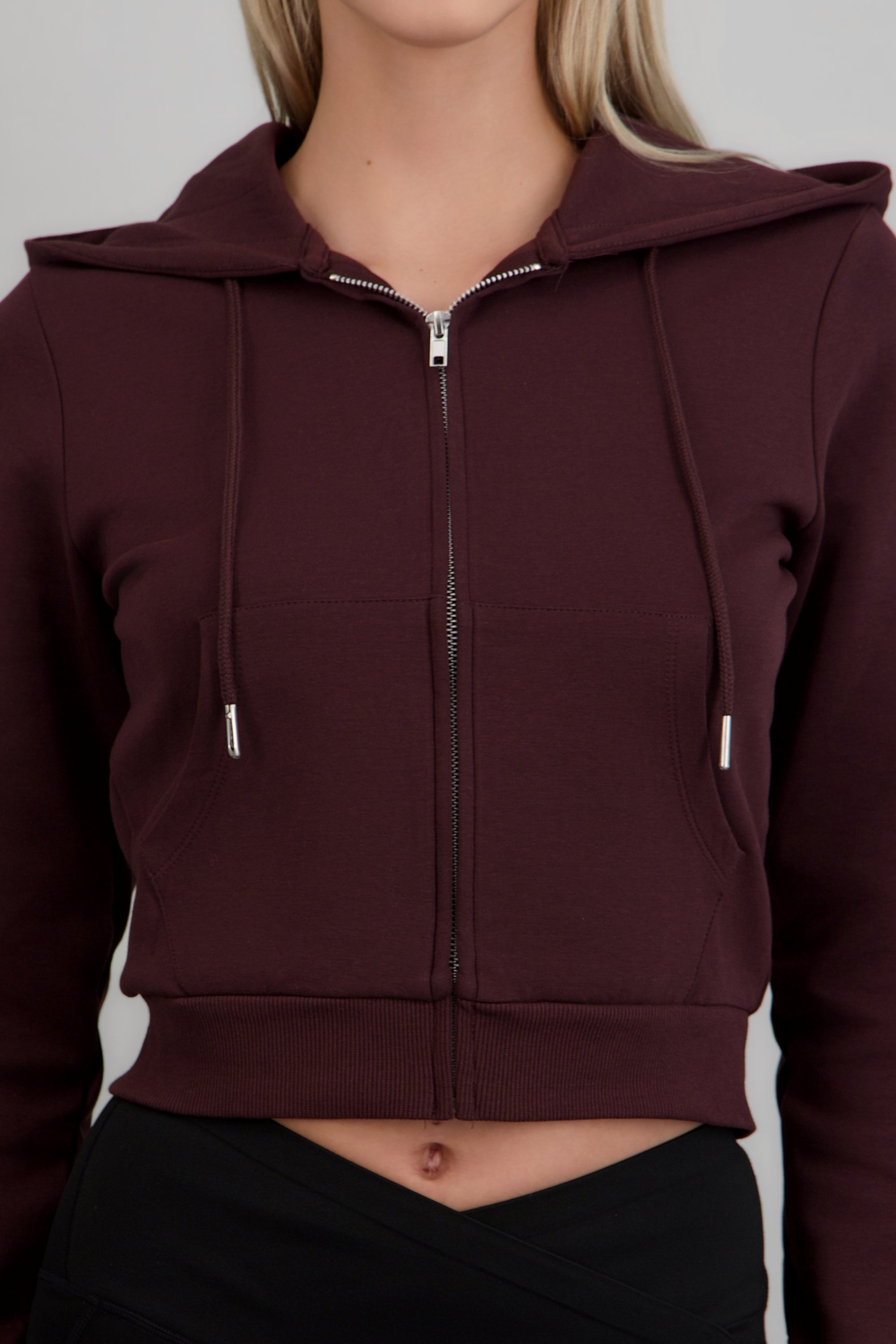 Sudadera con gorro CIRUELA