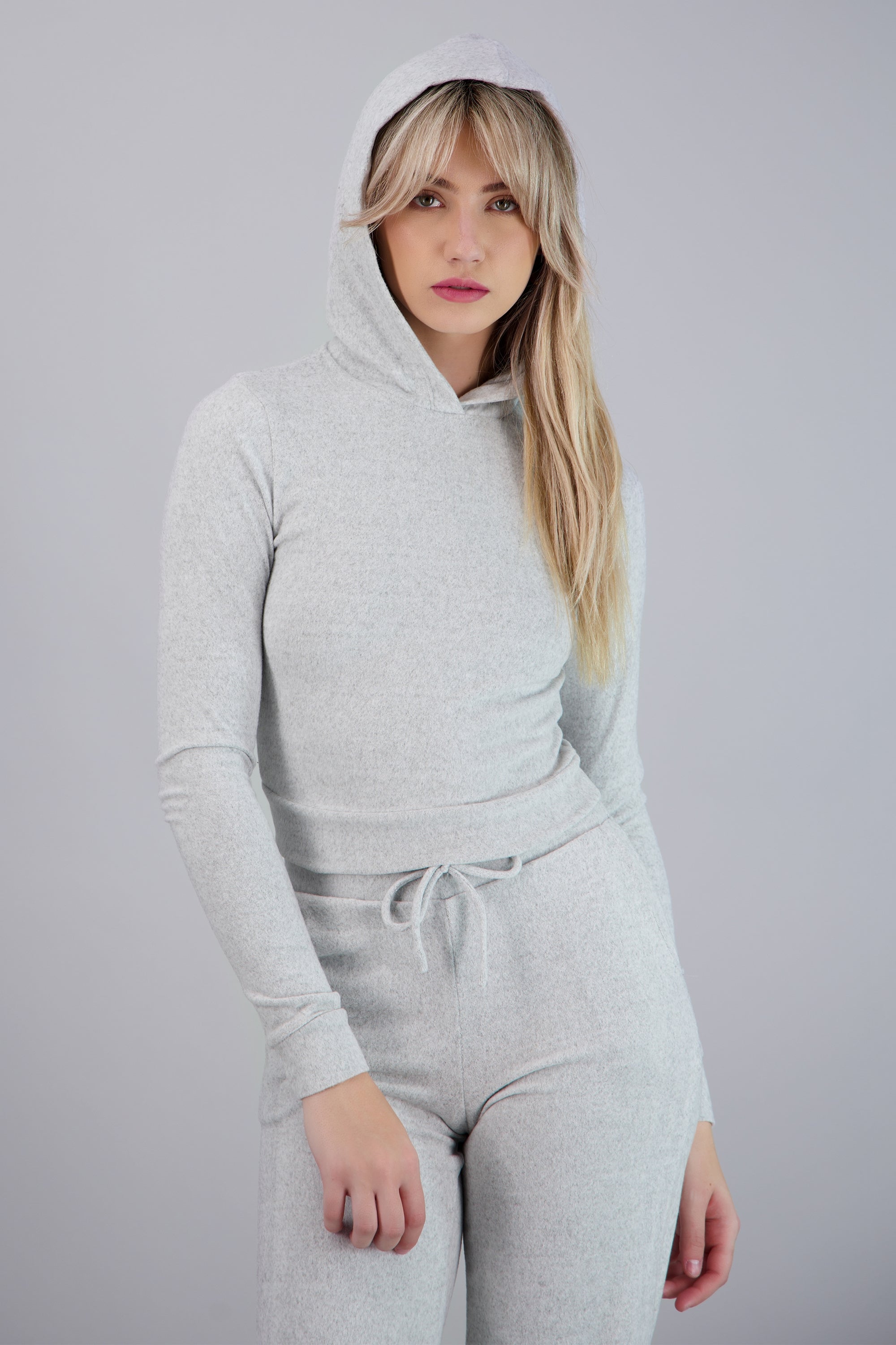 Sudadera tacto suave GRIS JASPE