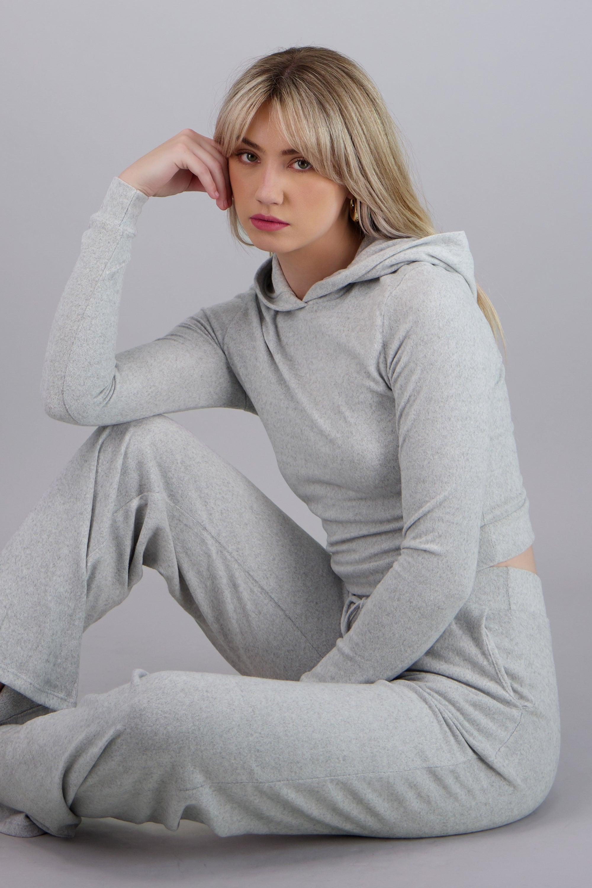 Pants tacto suave GRIS JASPE
