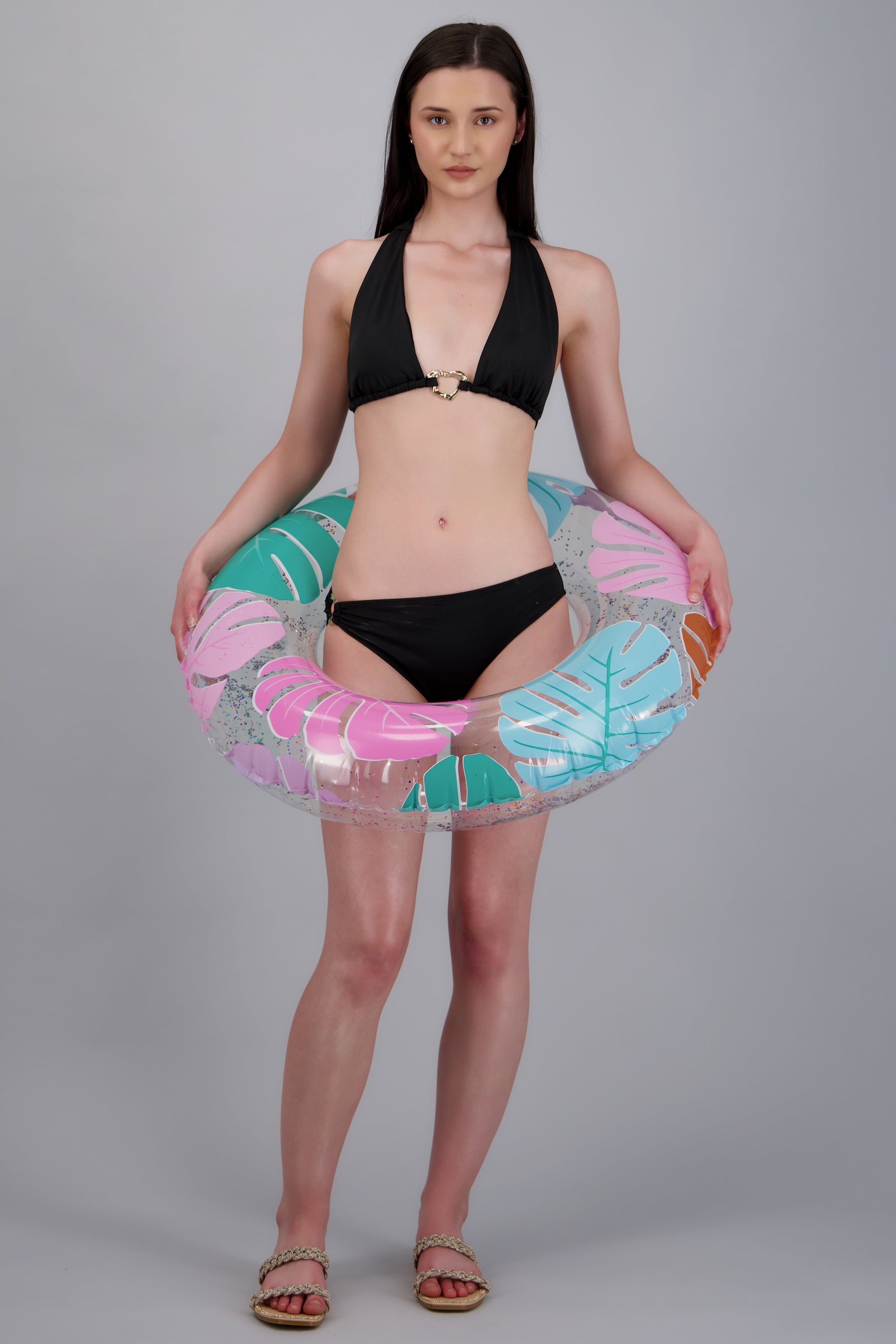 Inflable Circular Hojas Monstera