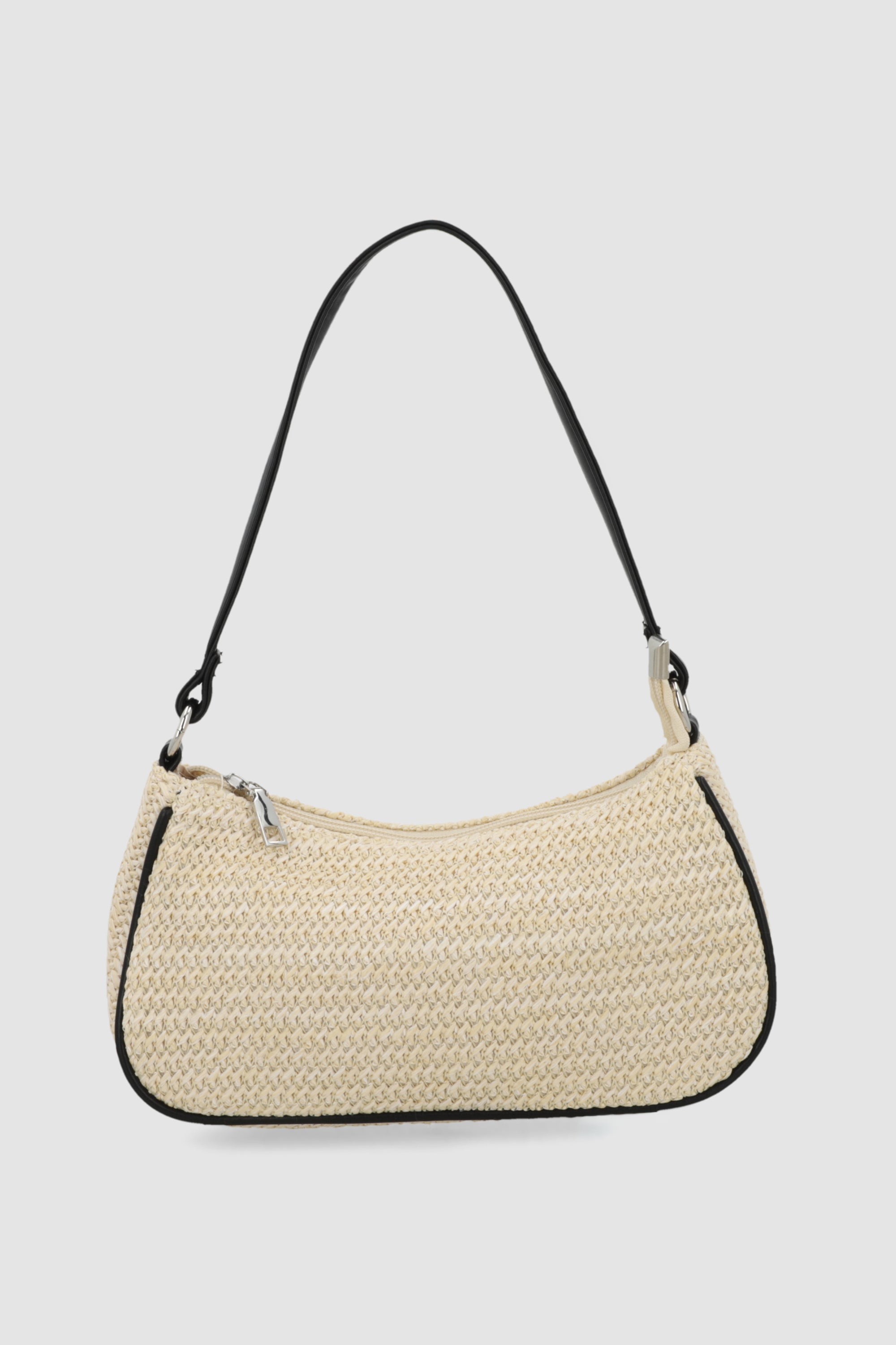 BOLSA HOMBRO CADENA CONCHAS NEGRO