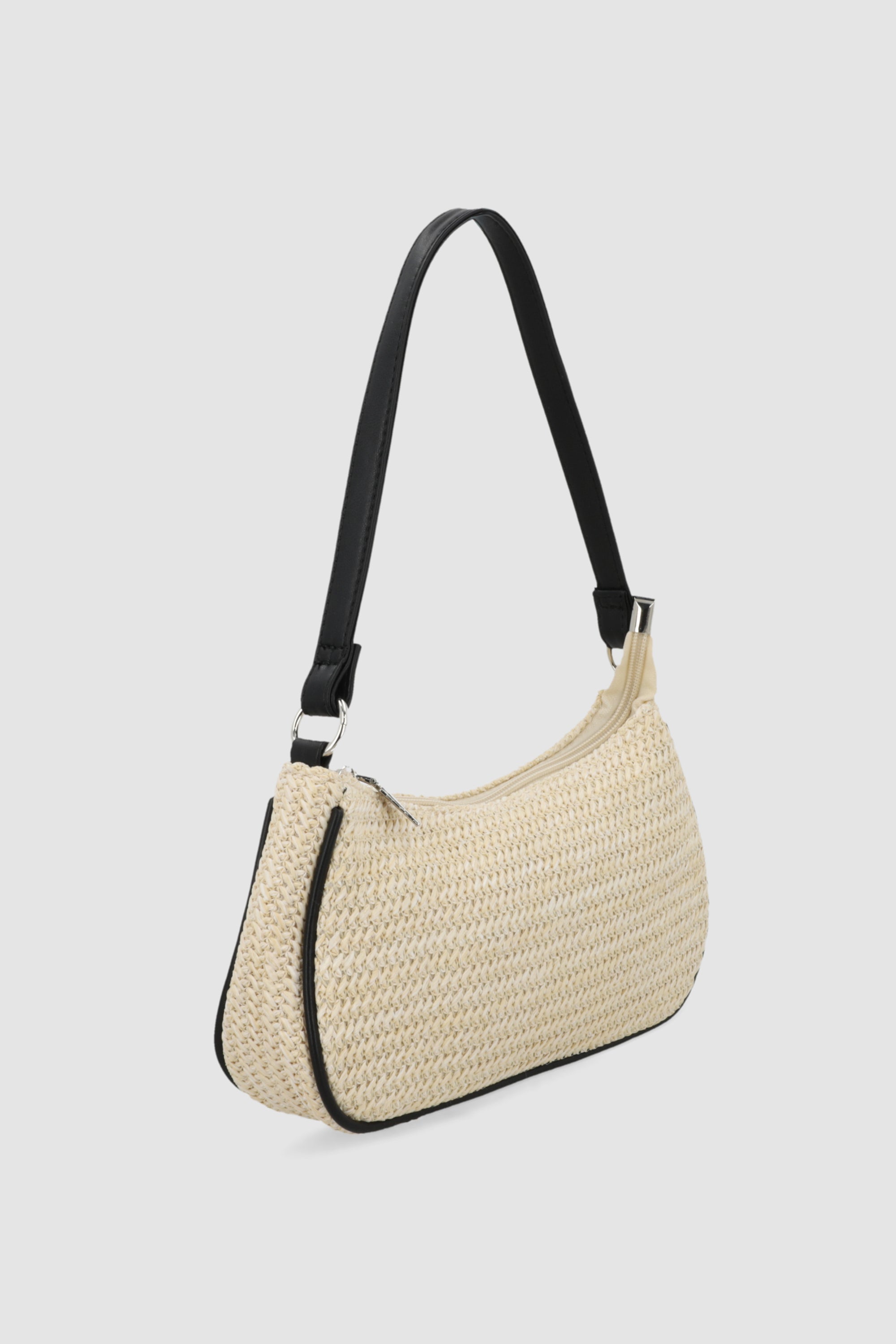 BOLSA HOMBRO CADENA CONCHAS NEGRO