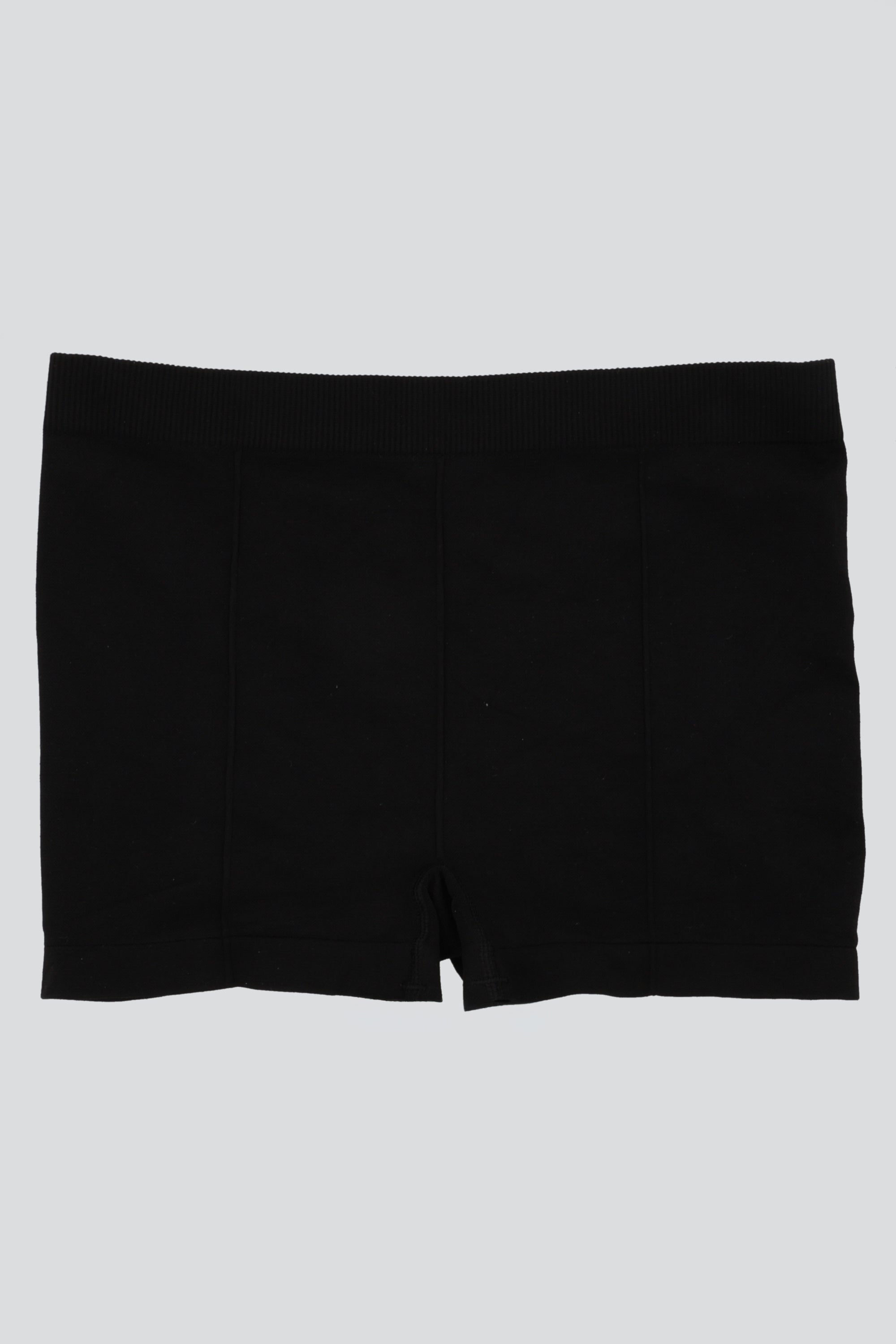 Boxer seamless suave detalle lineas NEGRO