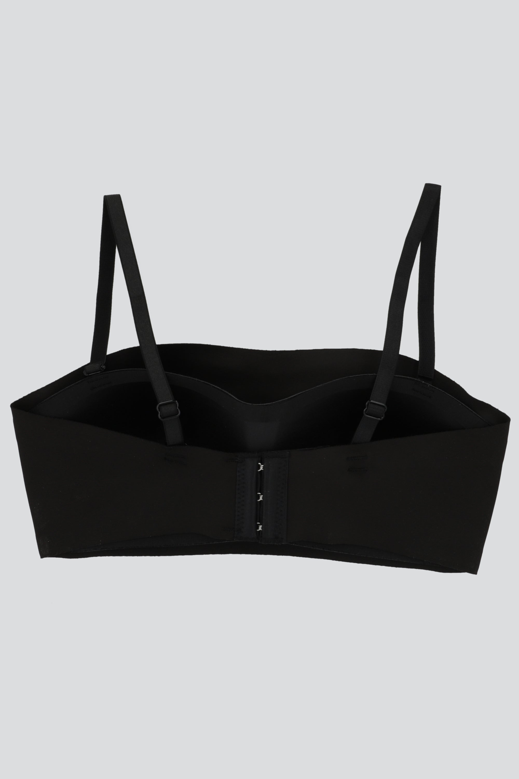 Bra forro tipo bandeau con tirantes removibles NEGRO
