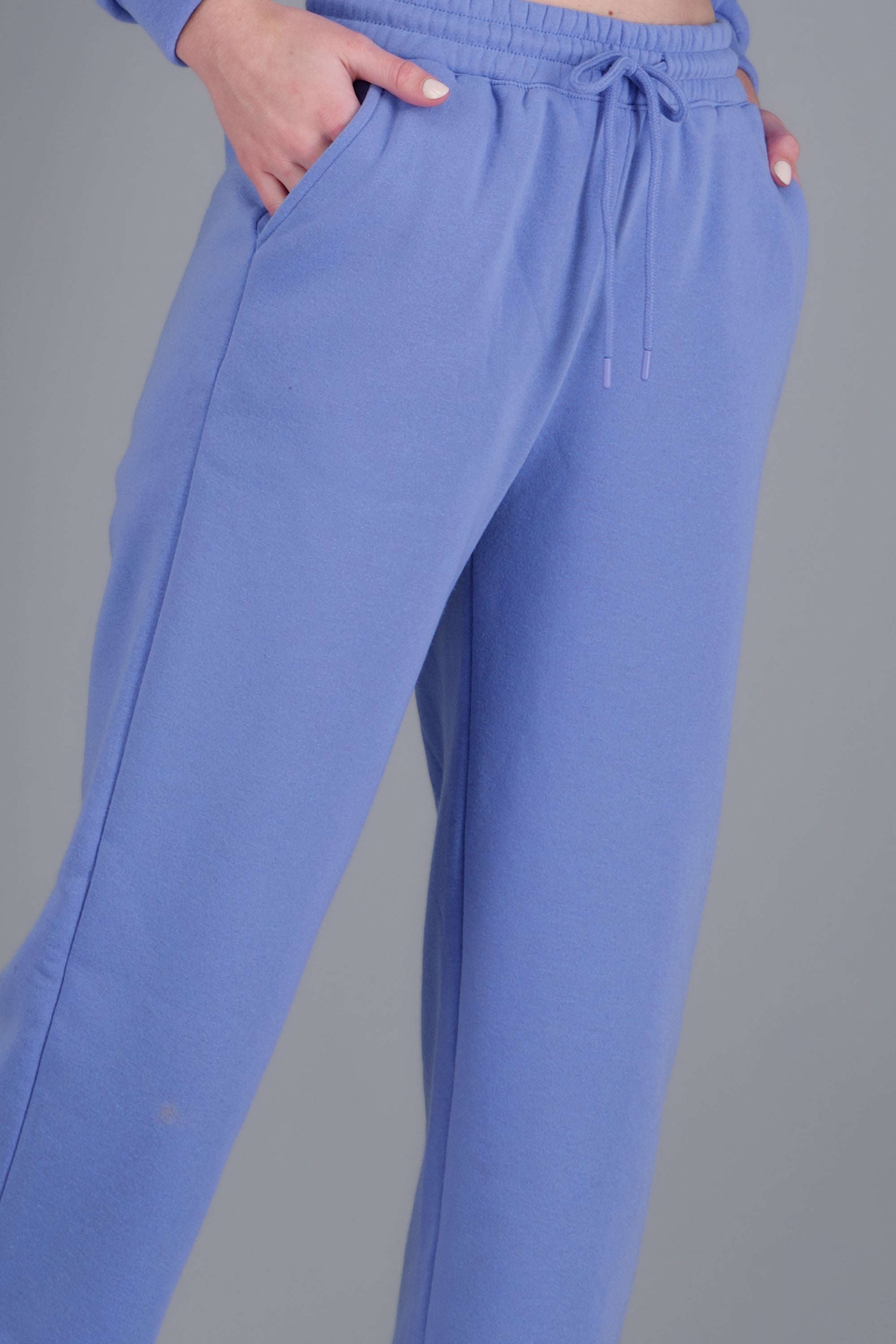 pants tacto suave liso AZUL