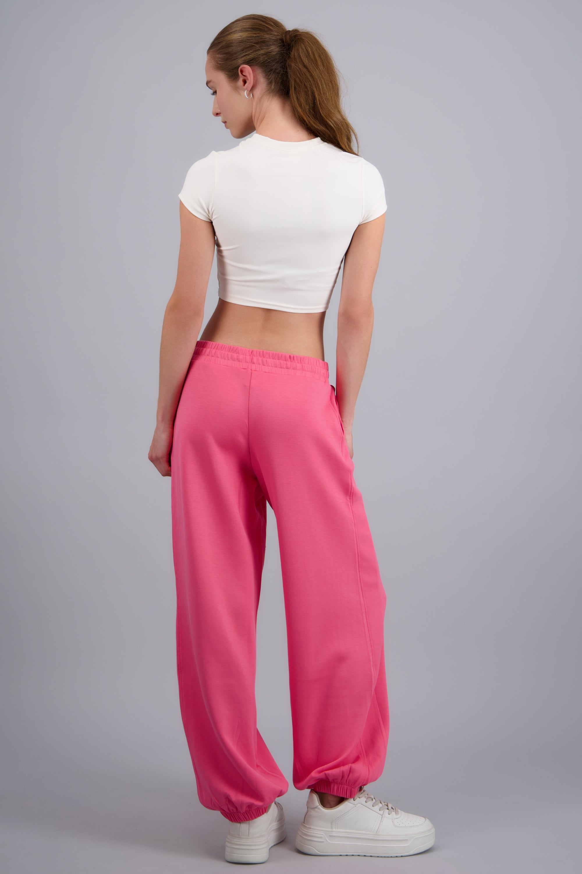 Joggers tacto suave ROSA