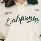 Polo boxy contraste California