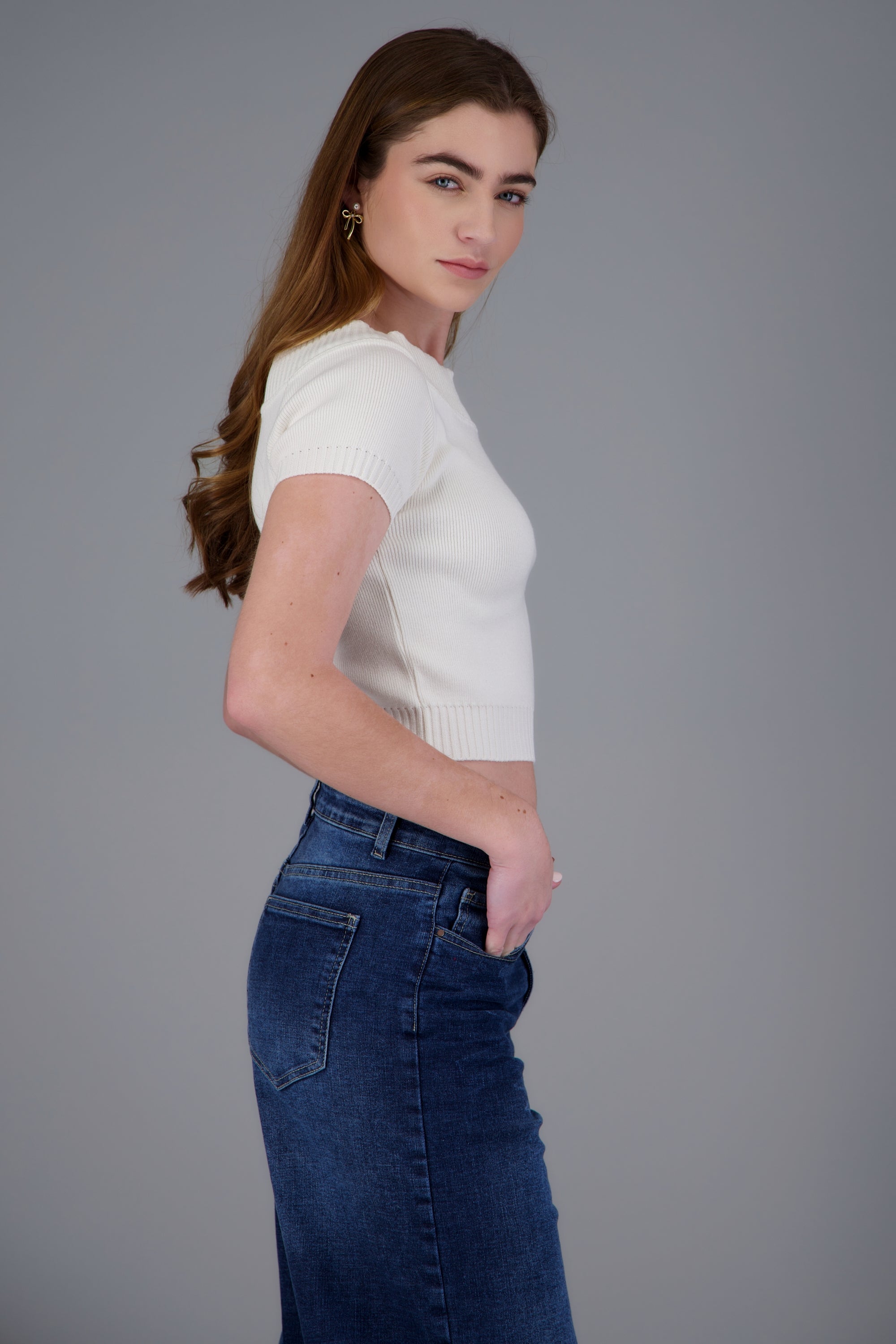 top canale bold BLANCO