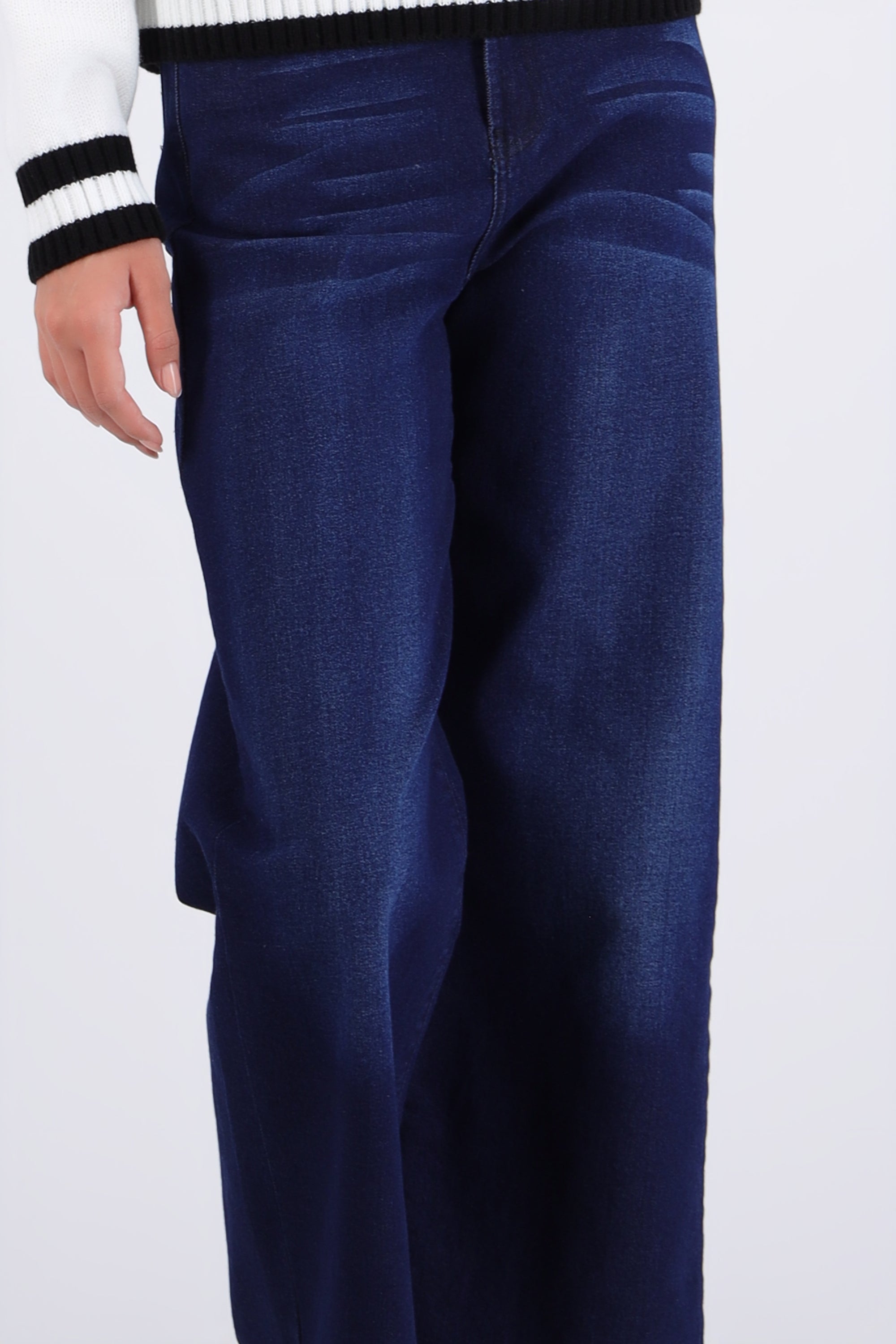 Jeans cropped amplio INDIGO